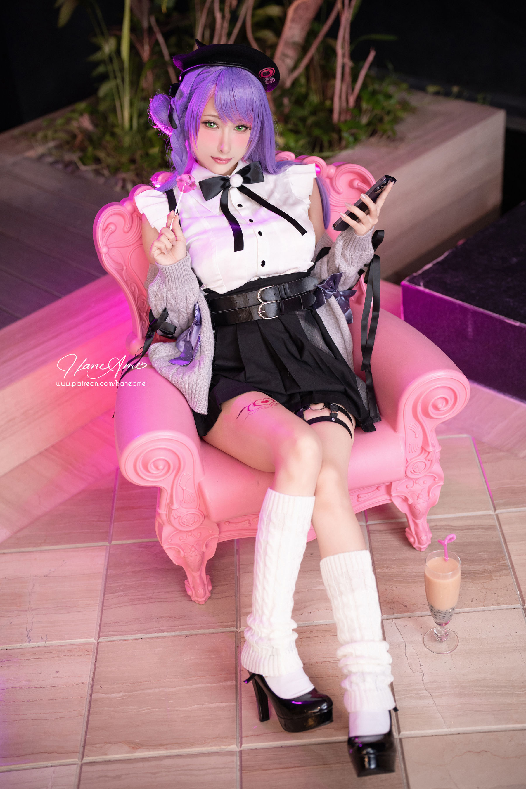 [福利COS] Hane Ame 雨波写真 - HOLOLIVE 常闇TOWA/(32P)