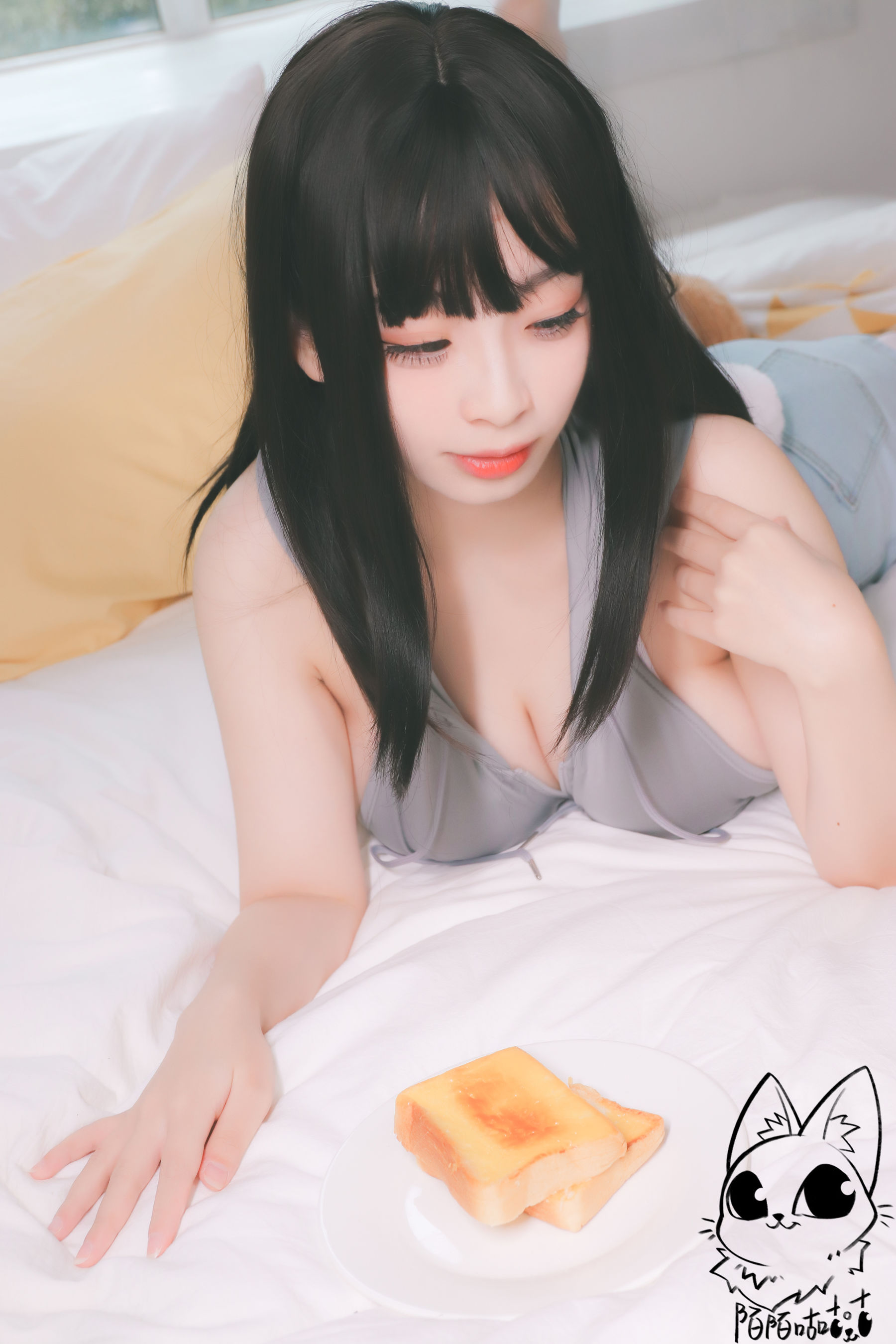 [福利COS] Cosplay美女韶陌陌 - 兔子/(30P)