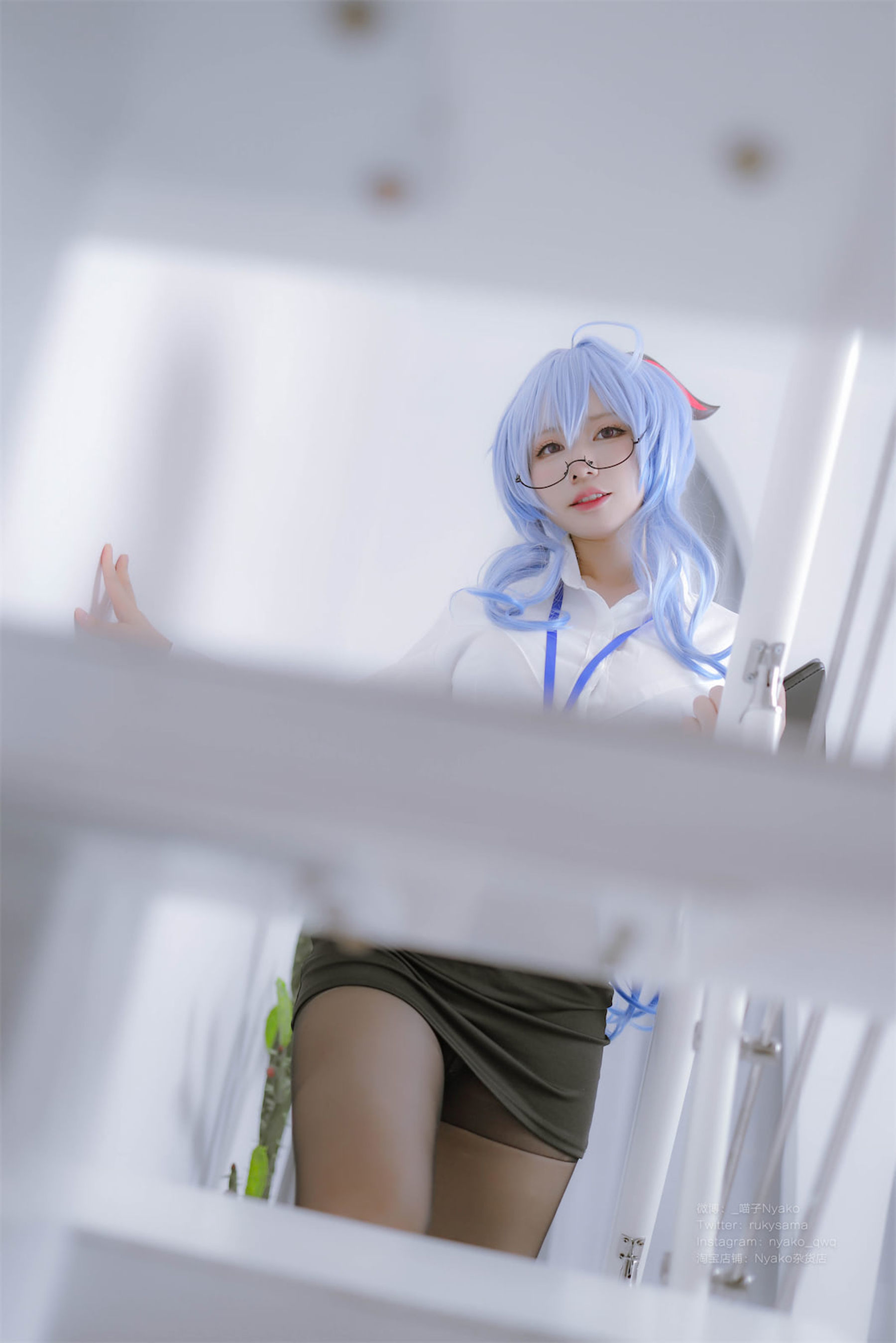 [福利COS] Nyako喵子 - 原神甘雨OL/(79P)