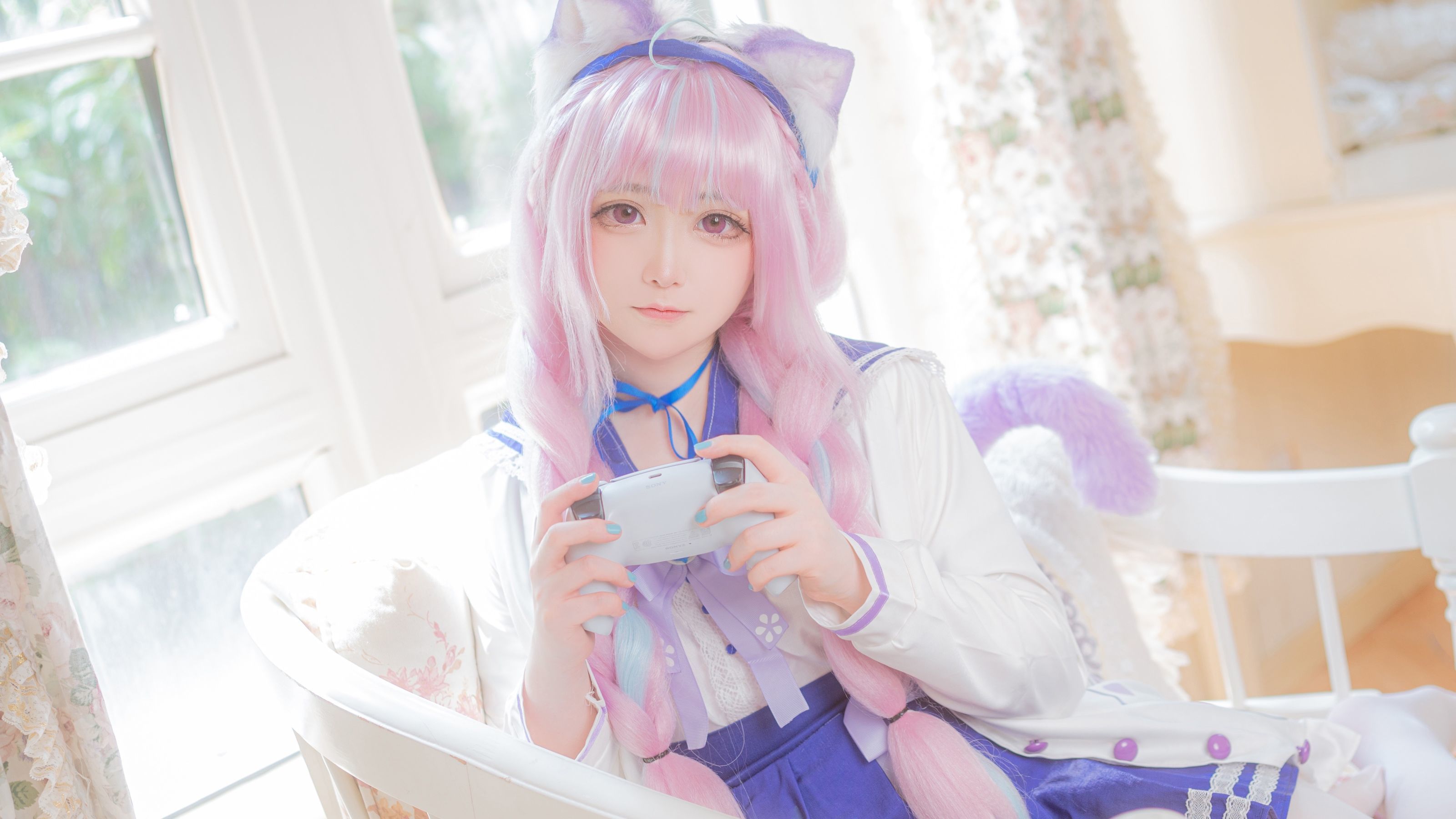 [福利COS] Sayako - 阿库娅JK/(72P)