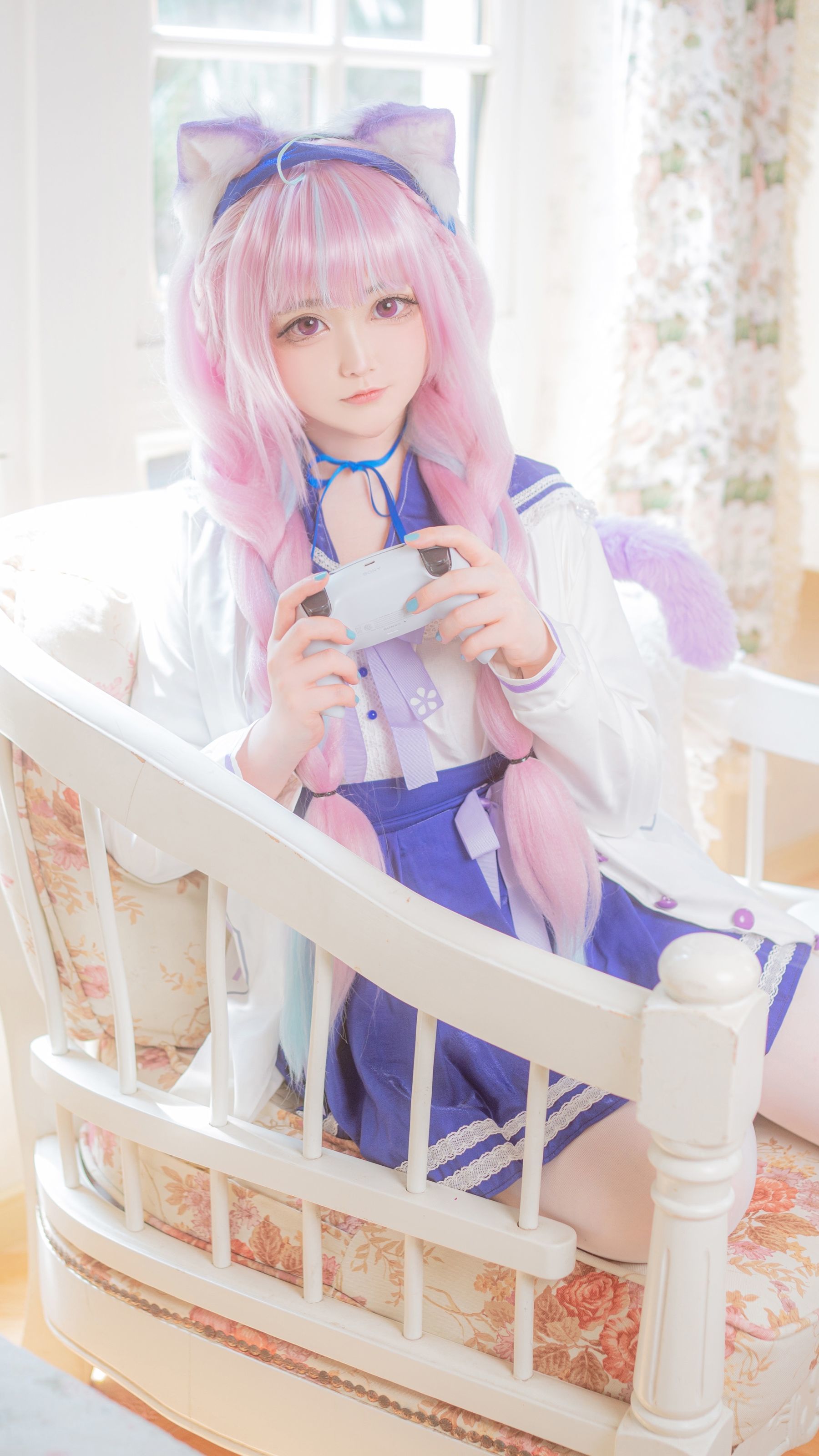 [福利COS] Sayako - 阿库娅JK/(72P)