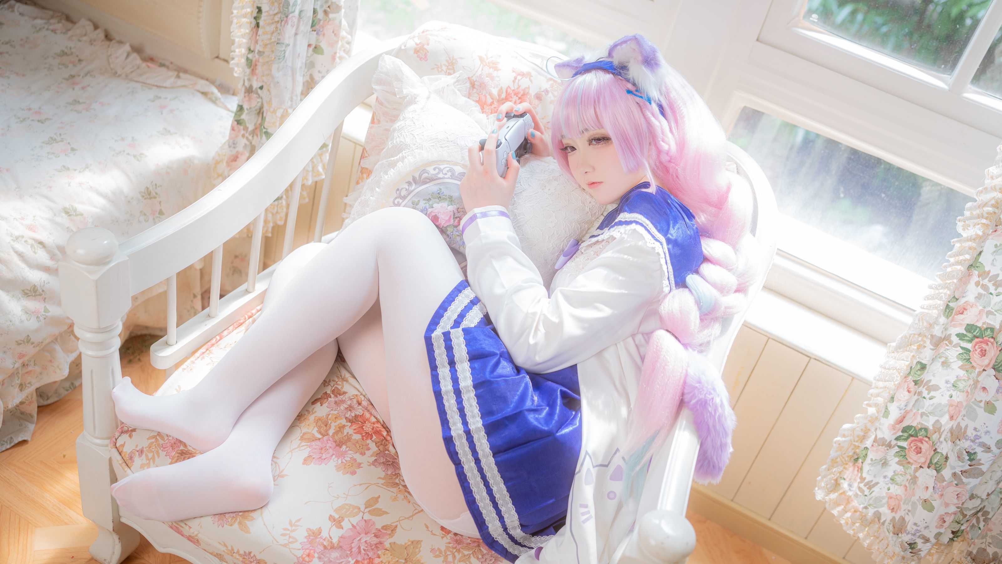 [福利COS] Sayako - 阿库娅JK/(72P)