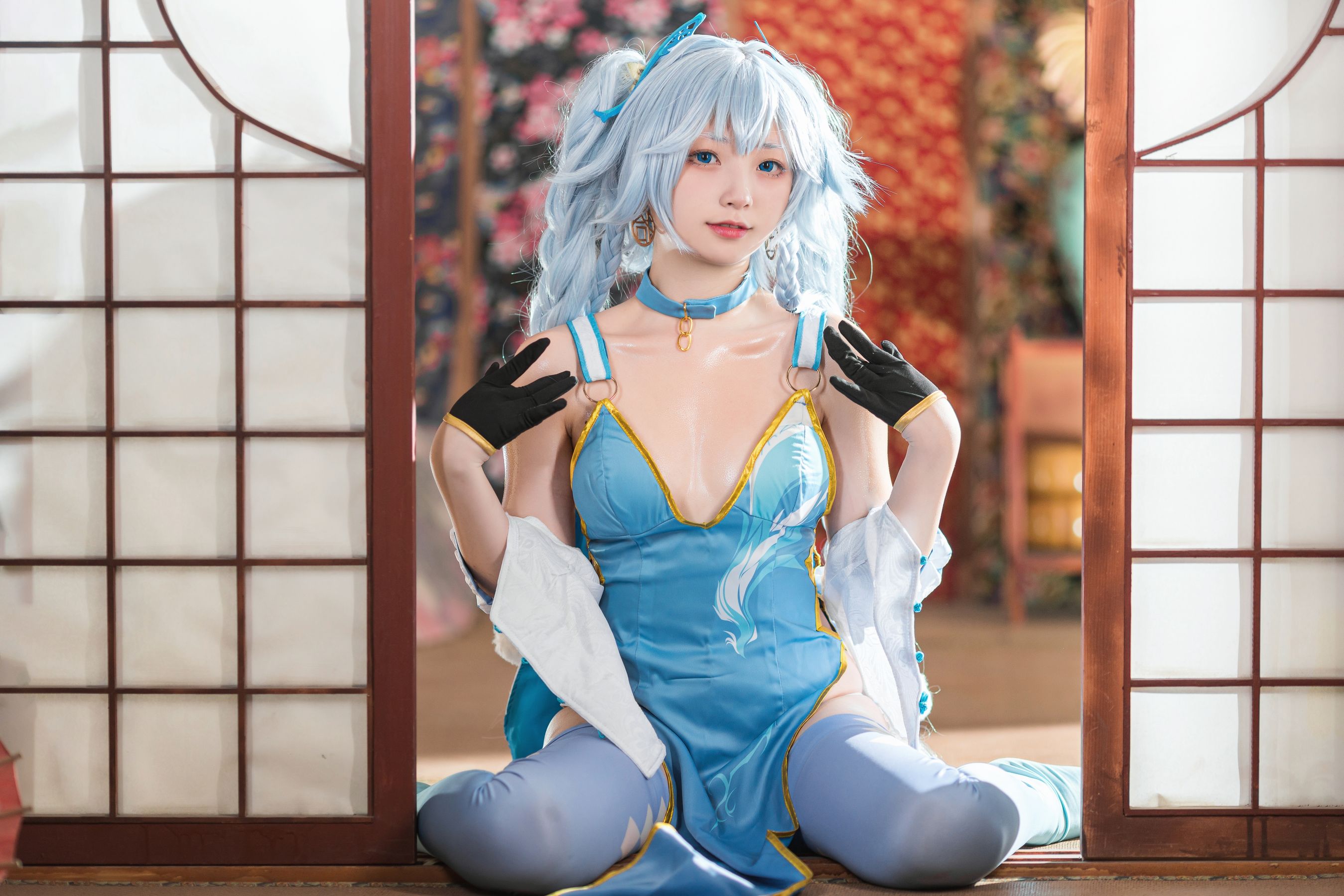 [福利COS] 花铃 - PA15-翠雀媚/(69P)