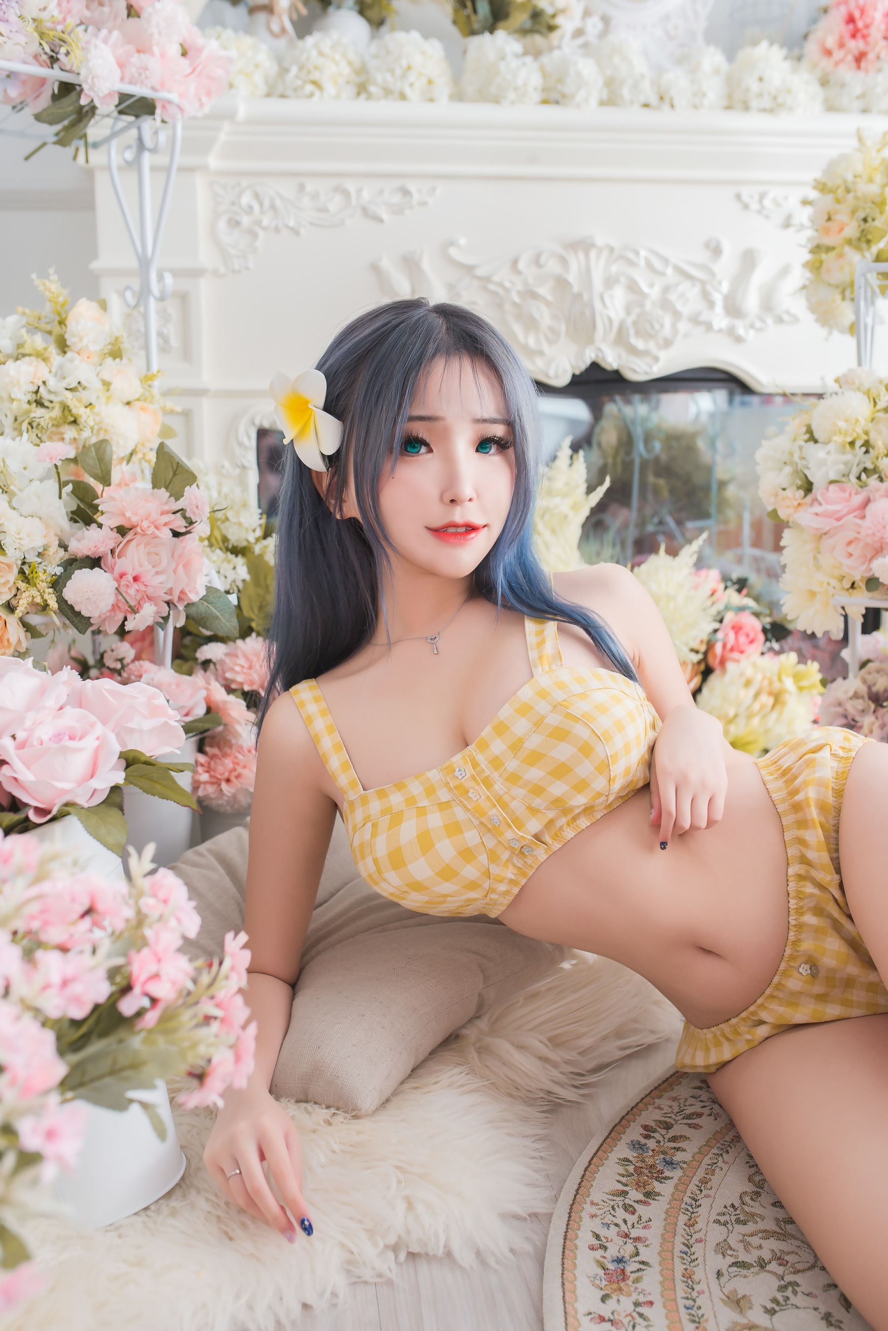 [福利COS] 花リリ(Plant Lily) - Yellow September/(16P)