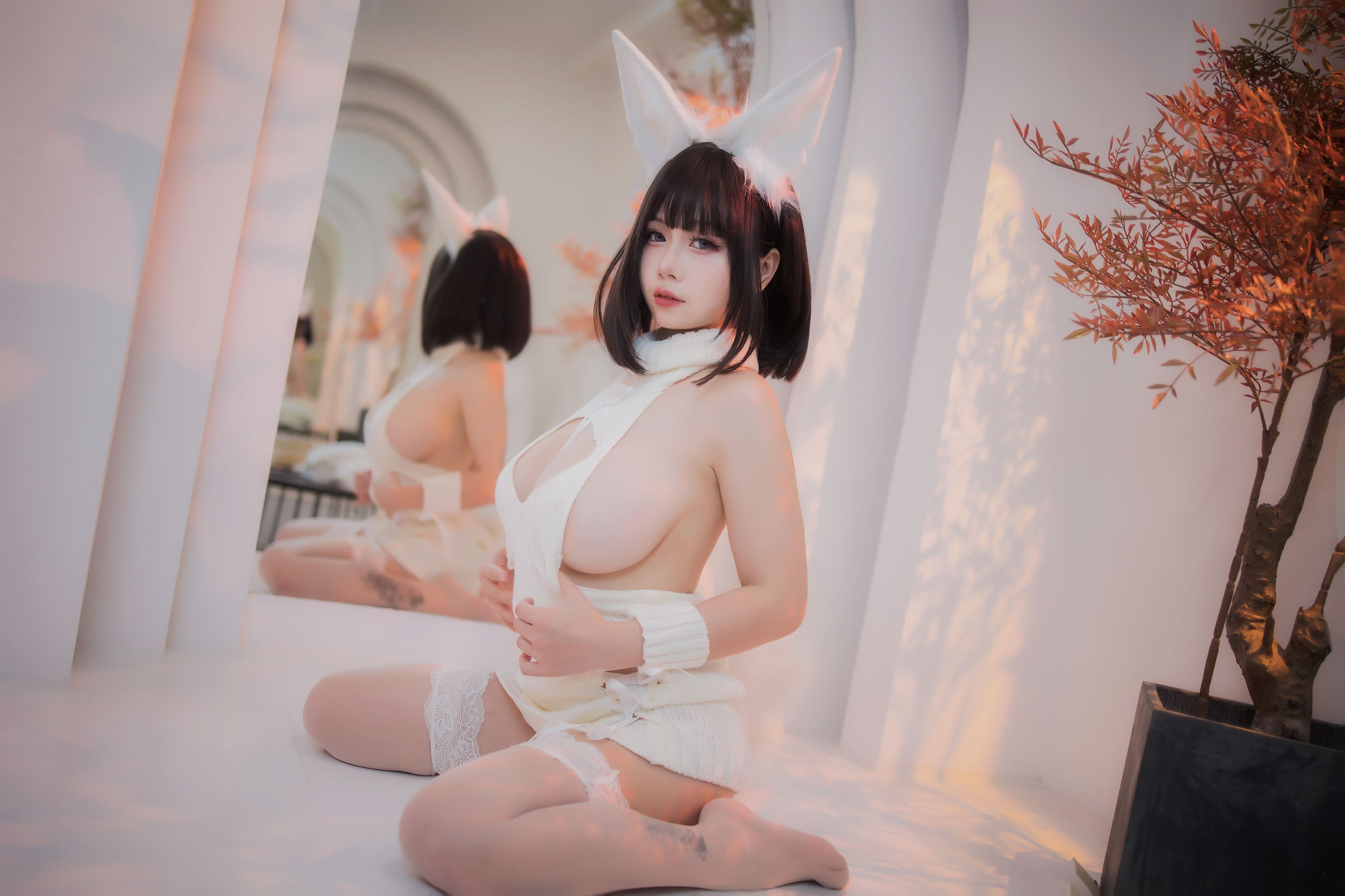 [福利COS] 末夜787 - 禁忌之恋 猫娘/(56P)