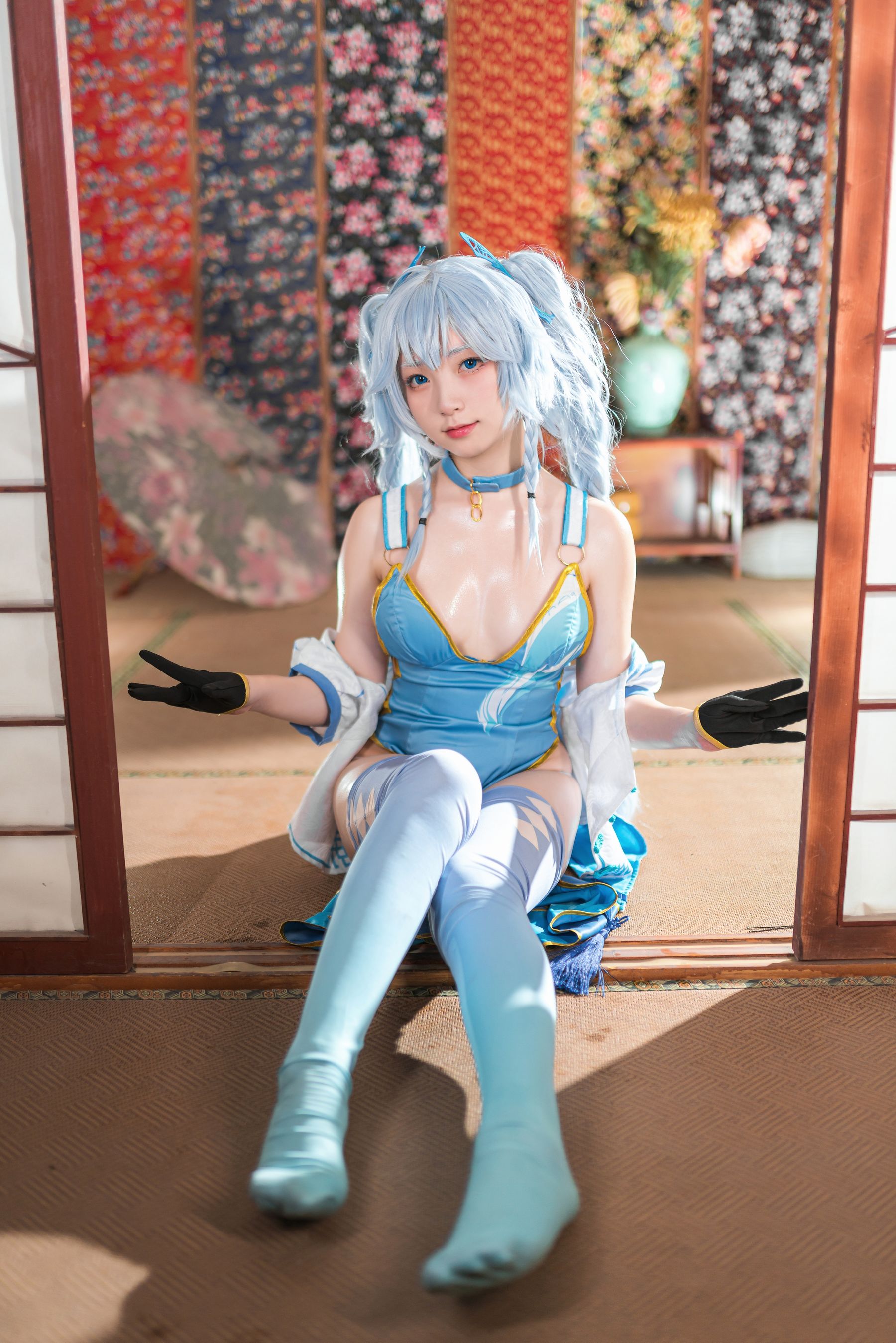 [福利COS] 花铃 - PA15-翠雀媚/(69P)