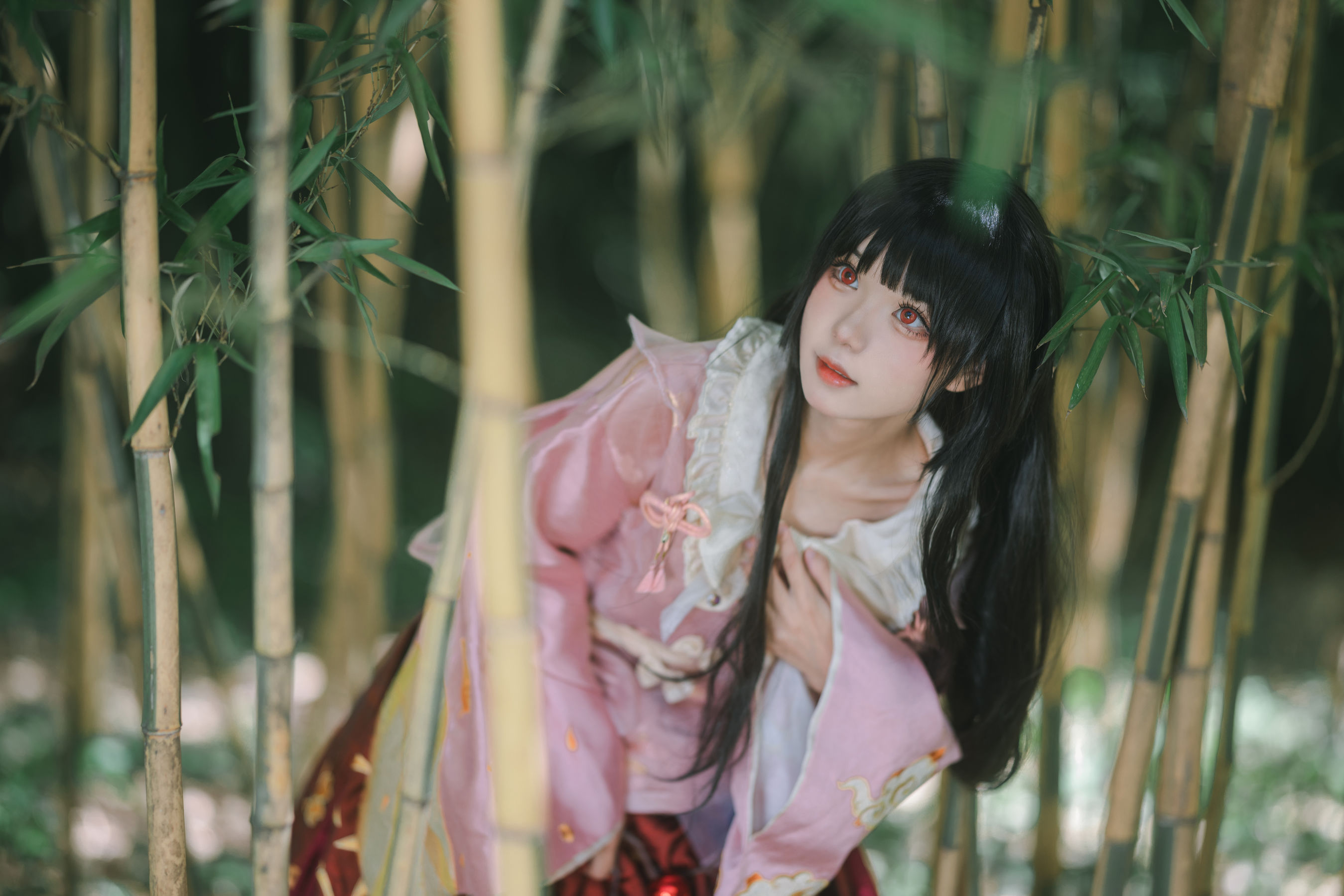 [福利COS] 花柒Hana - 蓬莱山辉夜/(11P)