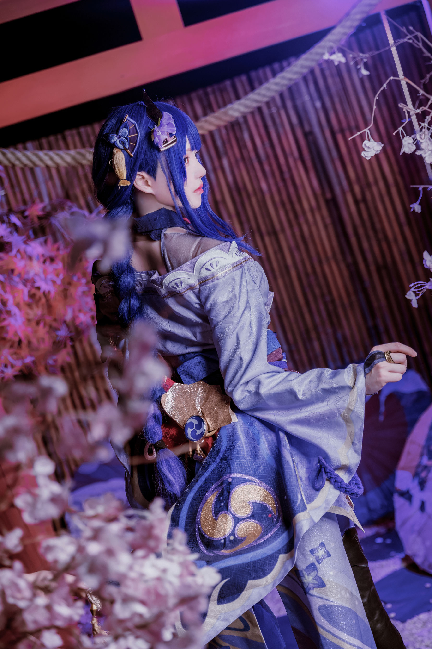 [福利COS] 桜桃喵 - 雷电将军/(51P)