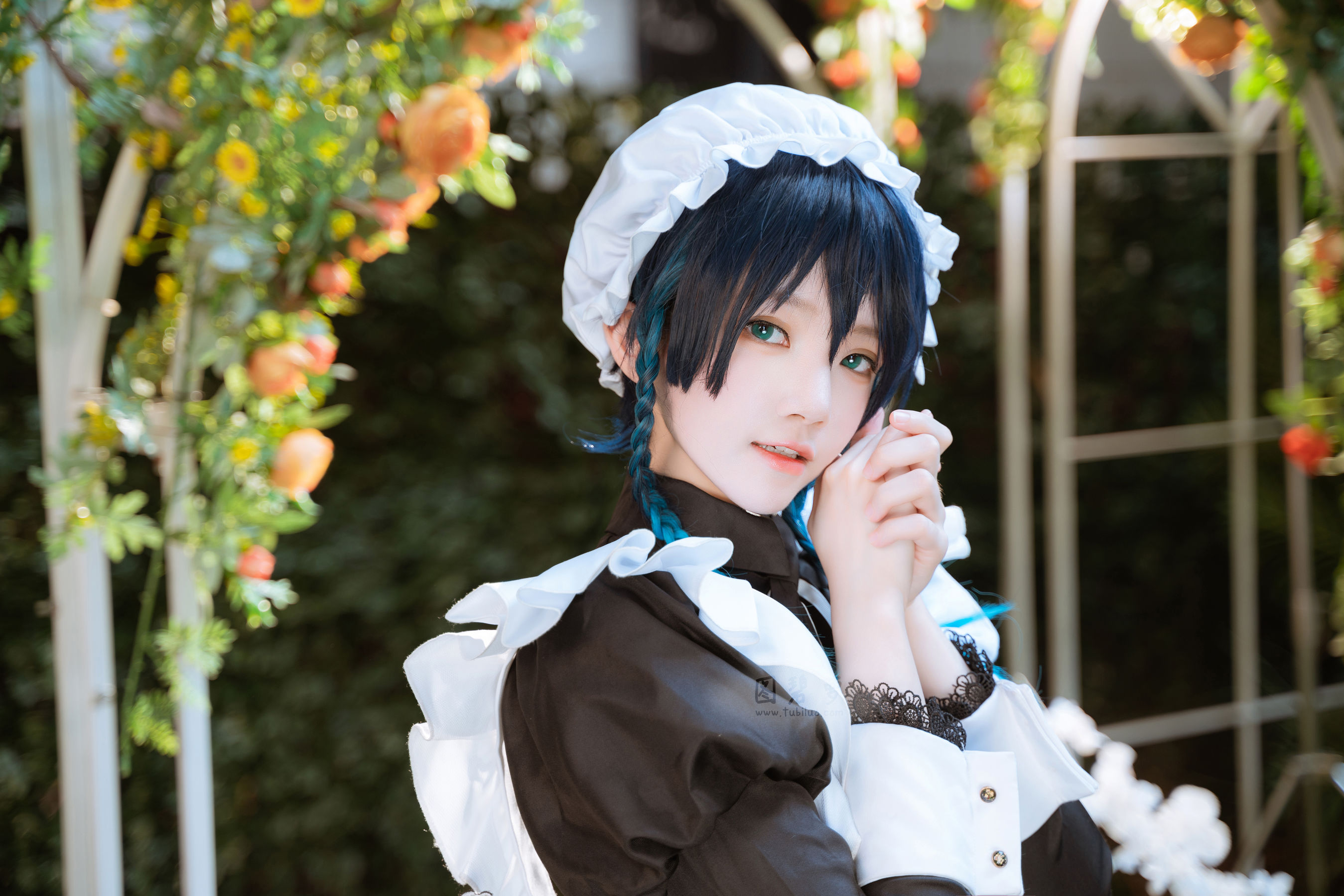 [福利COS] 桜桃喵 - 温迪女仆/(26P)