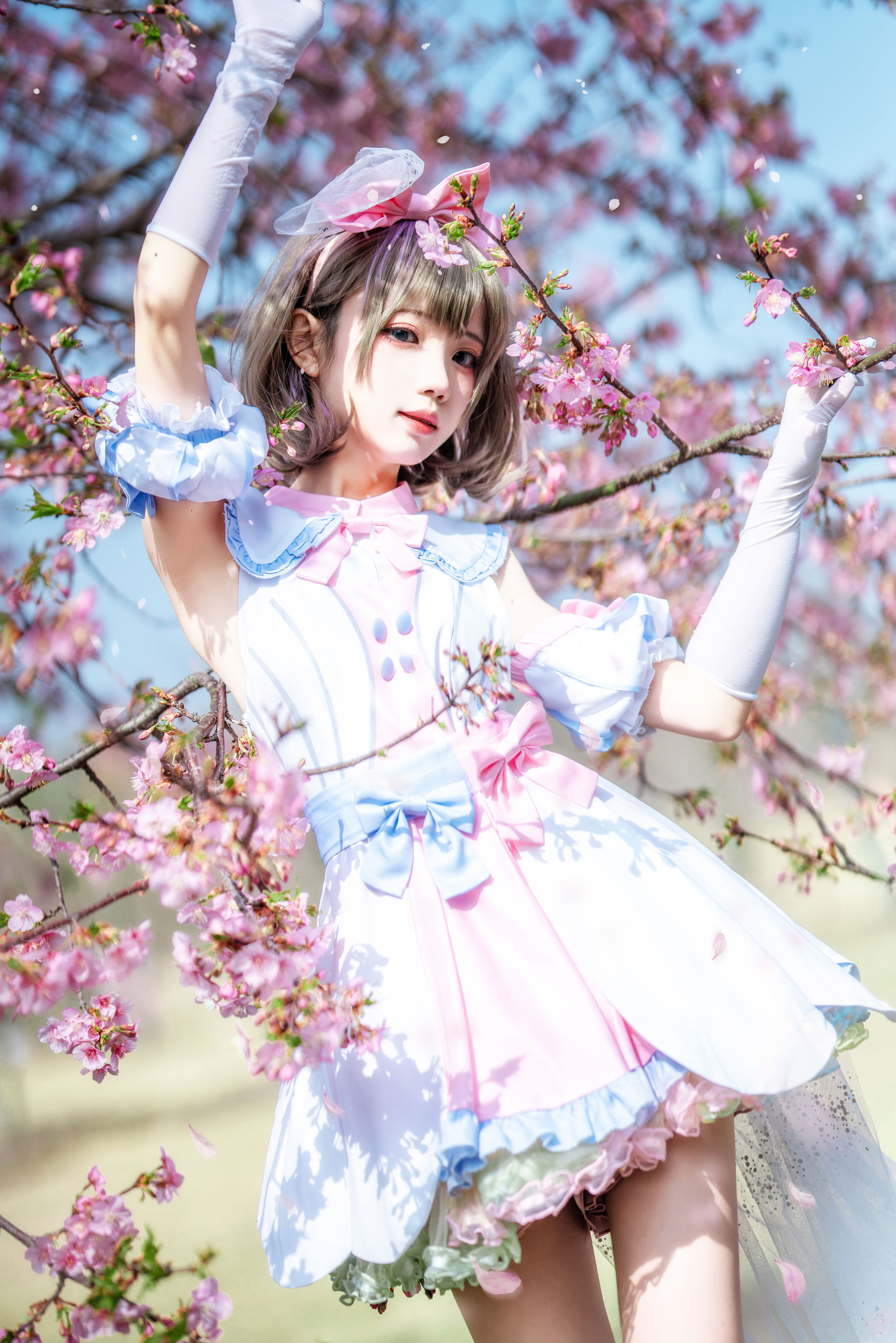 [福利COS] 花柒Hana - 唐可可打歌服/(9P)