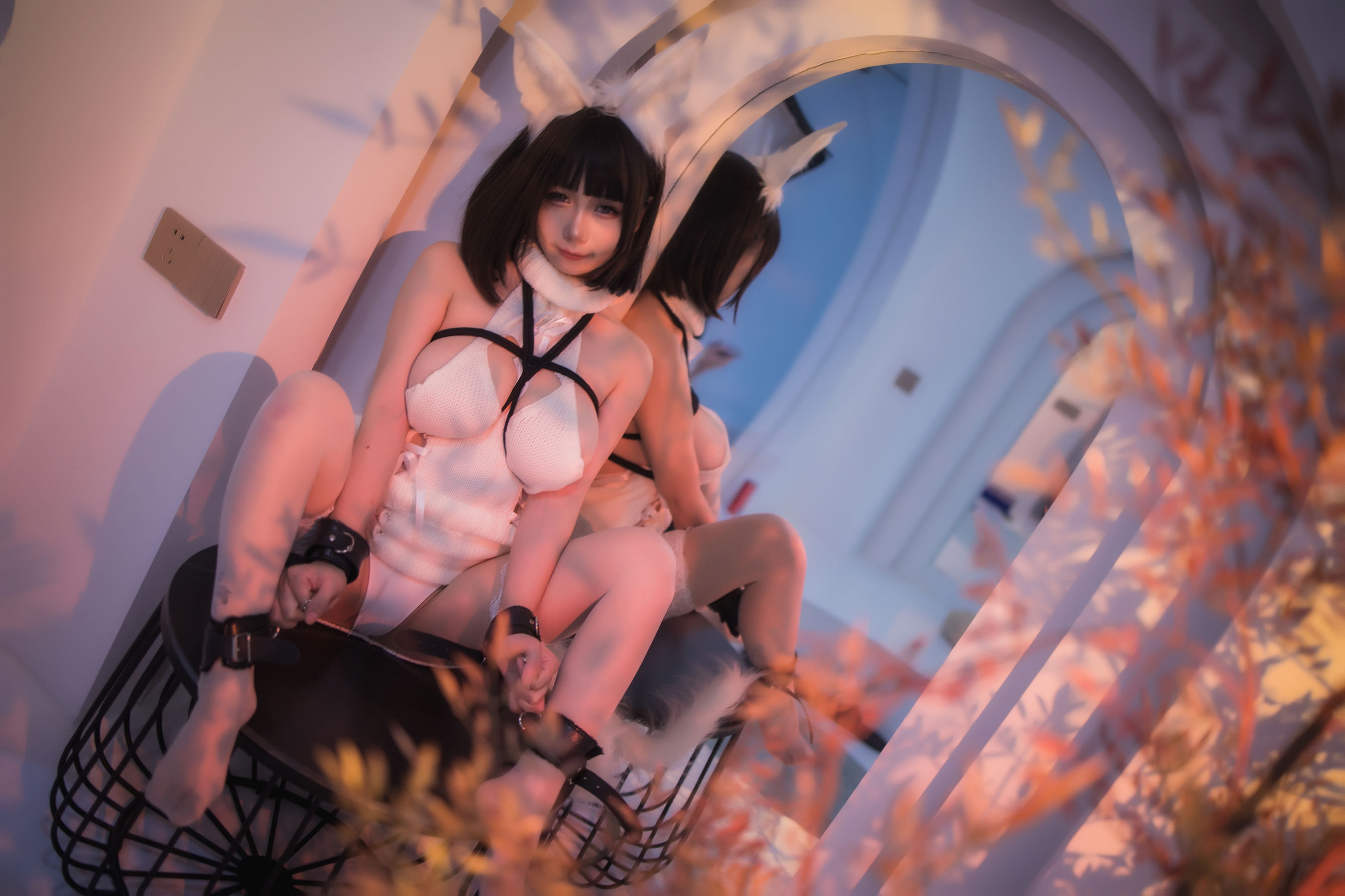 [福利COS] 末夜787 - 禁忌之恋 猫娘/(56P)