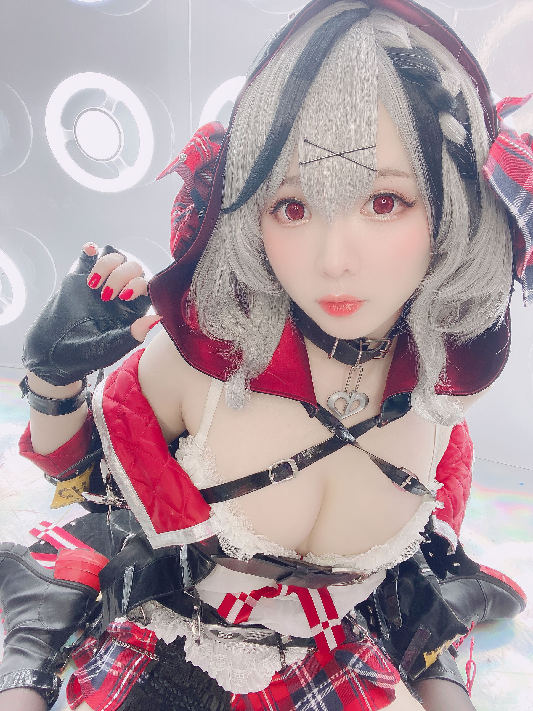 [福利COS] 微博妹纸霜月shimo[fantia] 2022-12-11 沙花叉クロヱちゃん！/(15P)