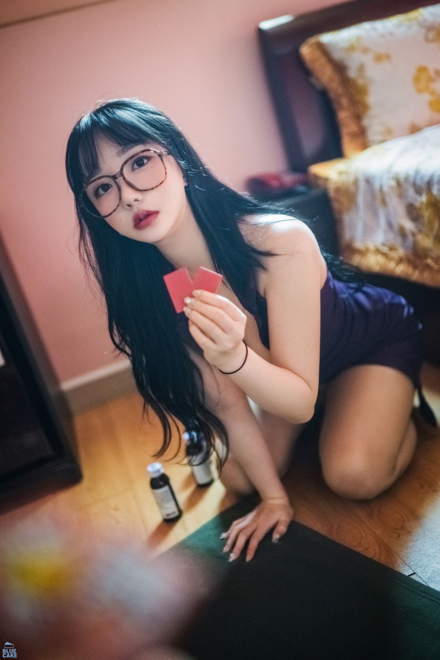 [BLUECAKE]  YeEun - Nude No Panty/(100P)