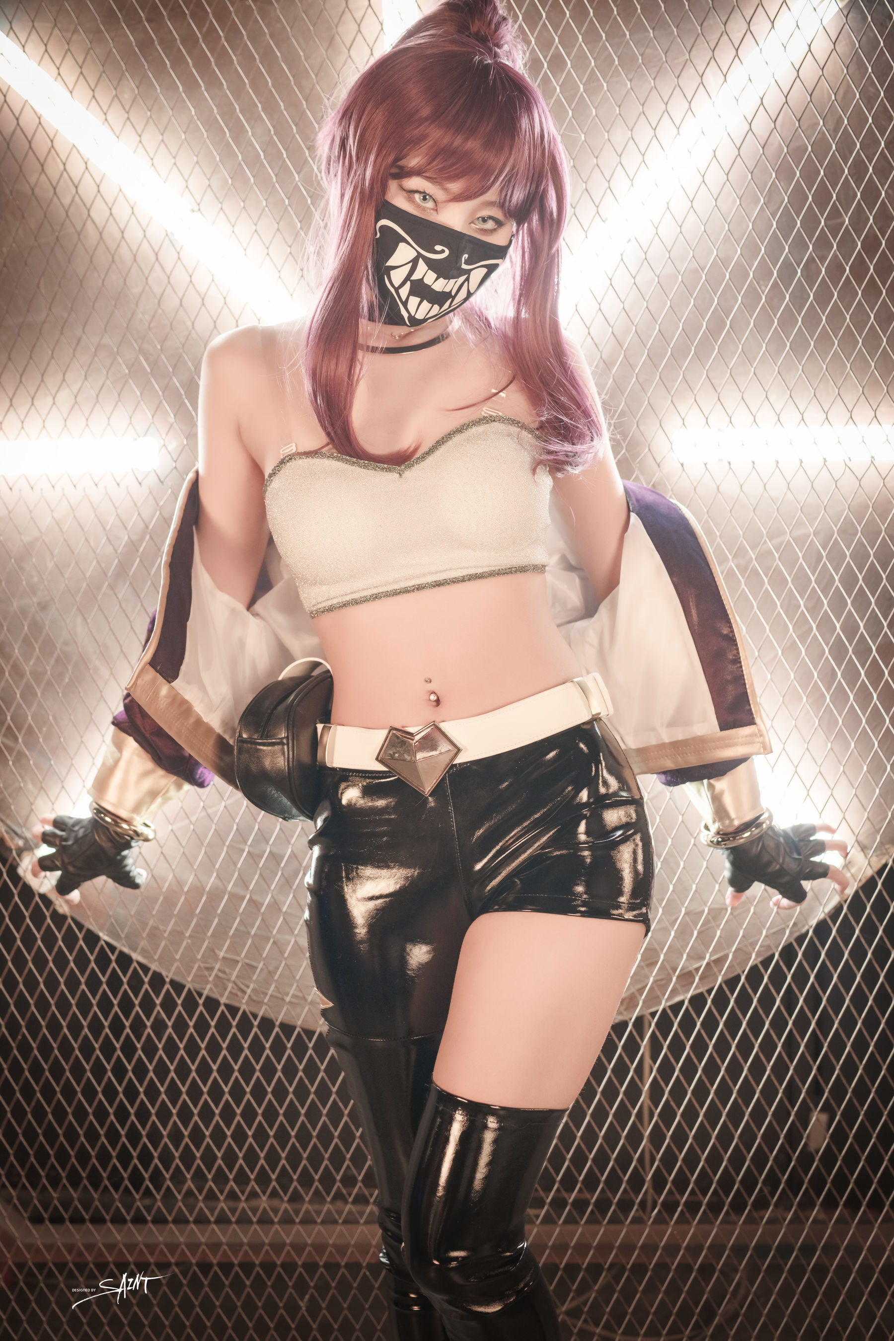 [saintphotolife]  Yuna - Yuna's Cos Vol.04 KDA Akali & Nier Automata/(65P)