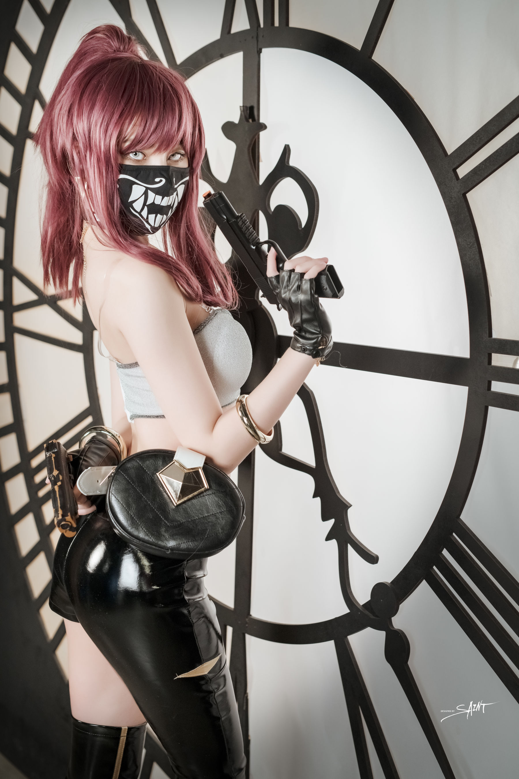 [saintphotolife]  Yuna - Yuna's Cos Vol.04 KDA Akali & Nier Automata/(65P)