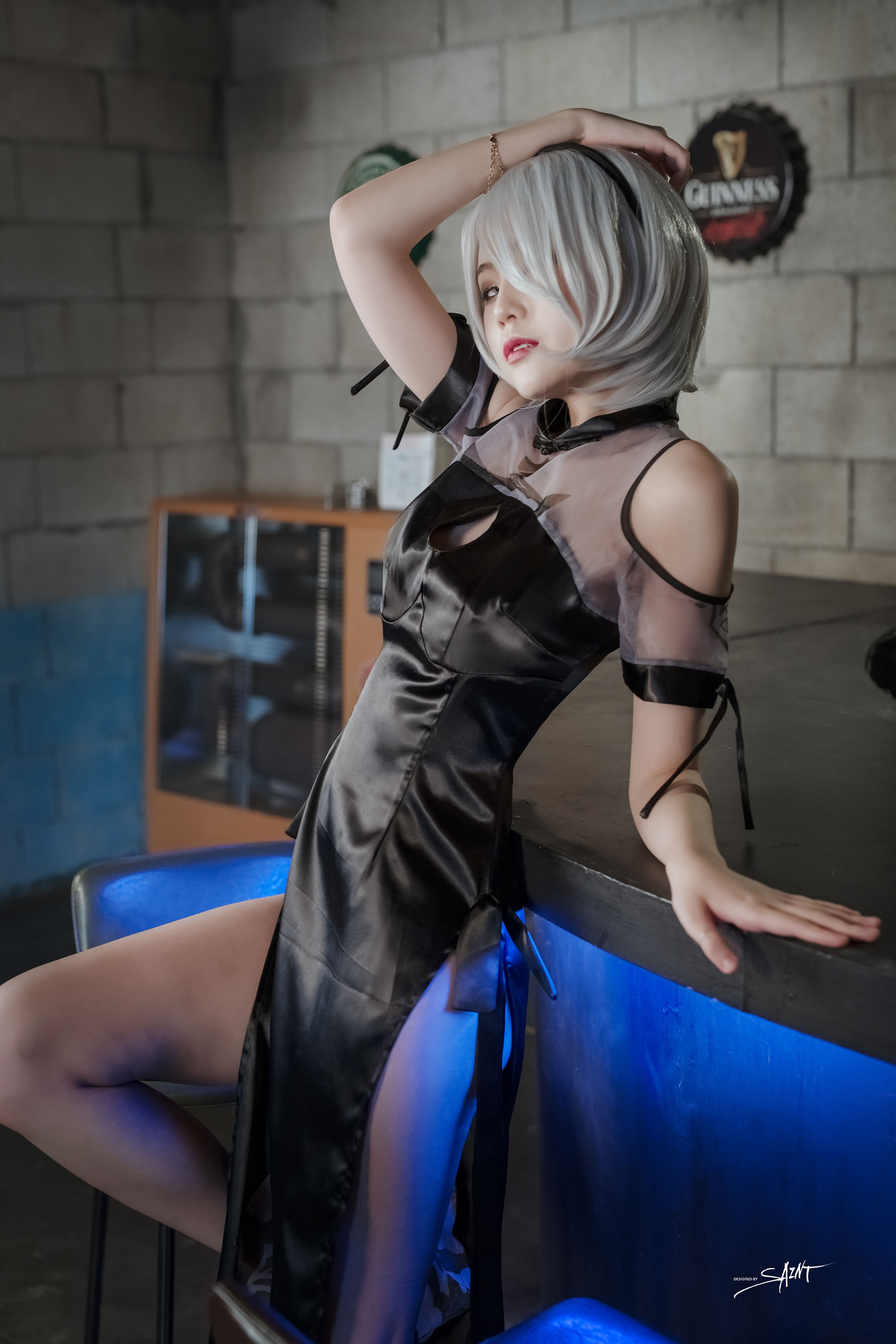 [saintphotolife]  Yuna - Yuna's Cos Vol.04 KDA Akali & Nier Automata/(65P)