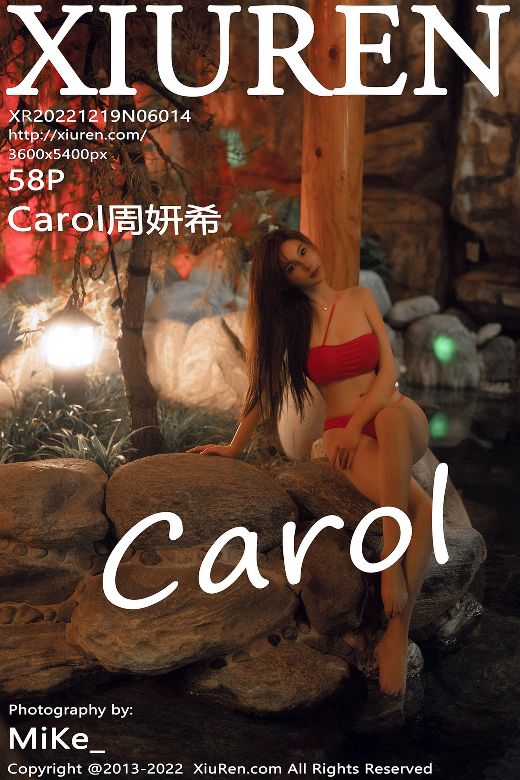 [秀人XiuRen] No.6014 Carol周妍希/(59P)