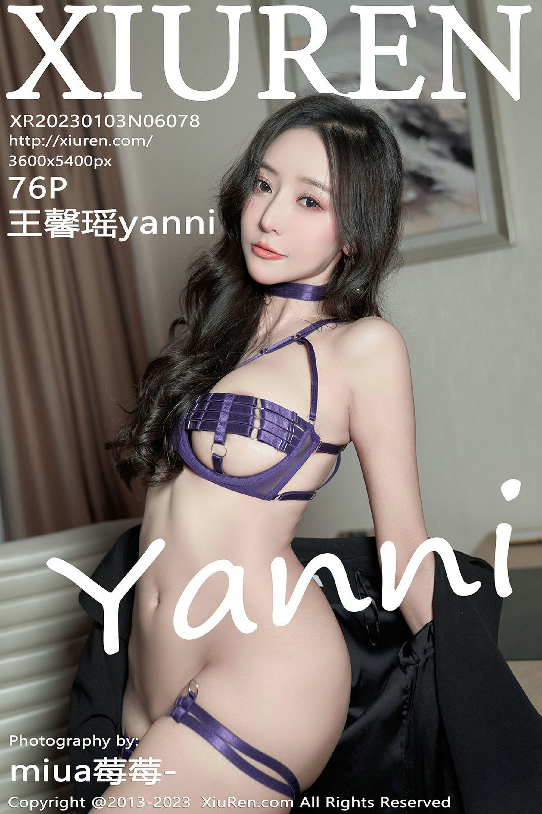 [秀人XiuRen] No.6078 王馨瑶Yanni/(77P)
