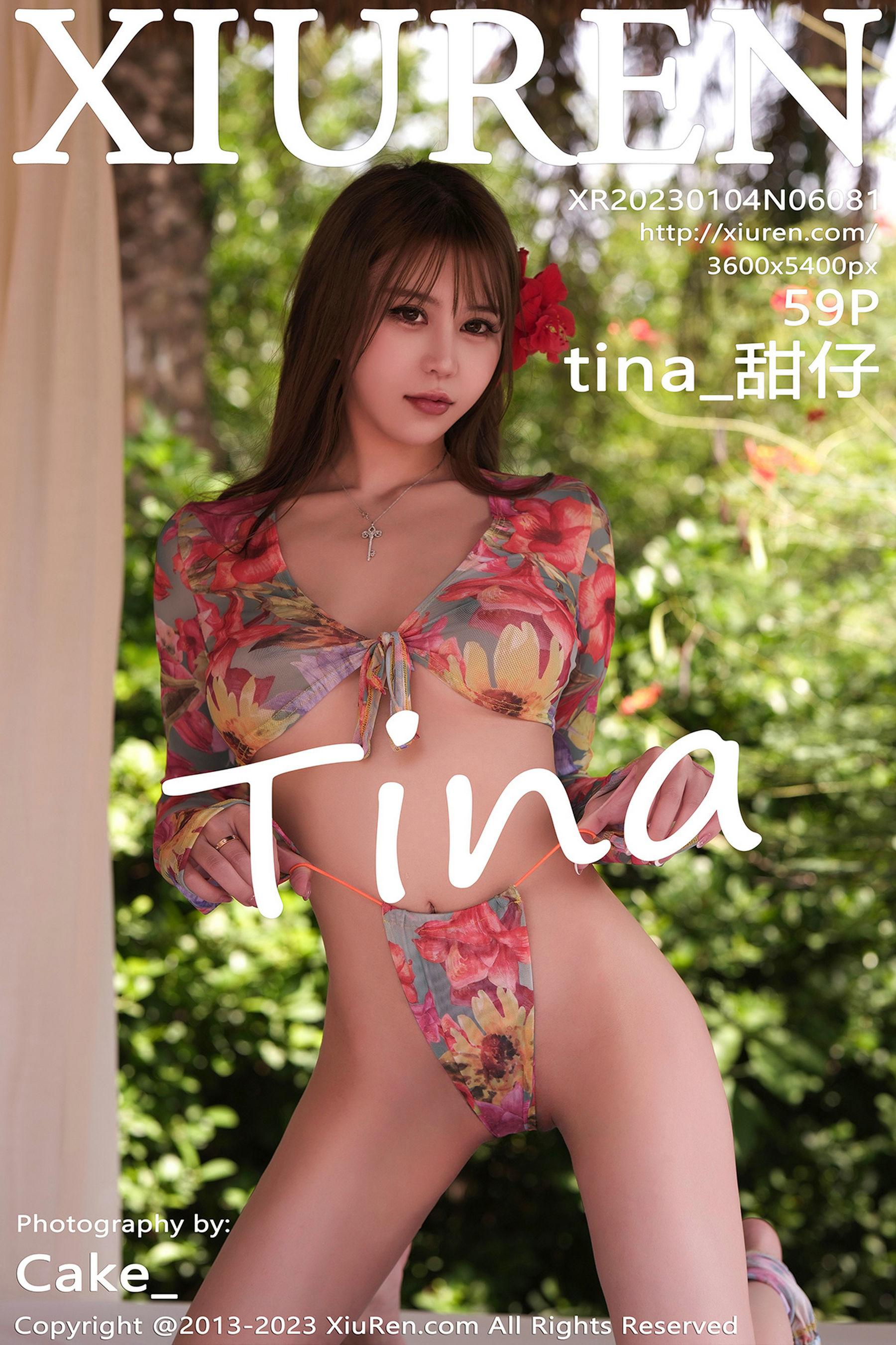 [秀人XiuRen] No.6081 tina_甜仔/(60P)