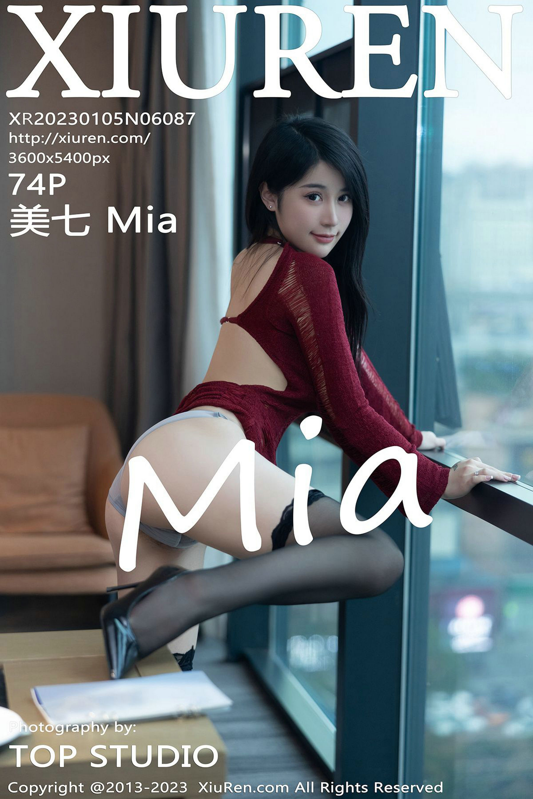 [秀人XiuRen] No.6087 美七Mia/(75P)