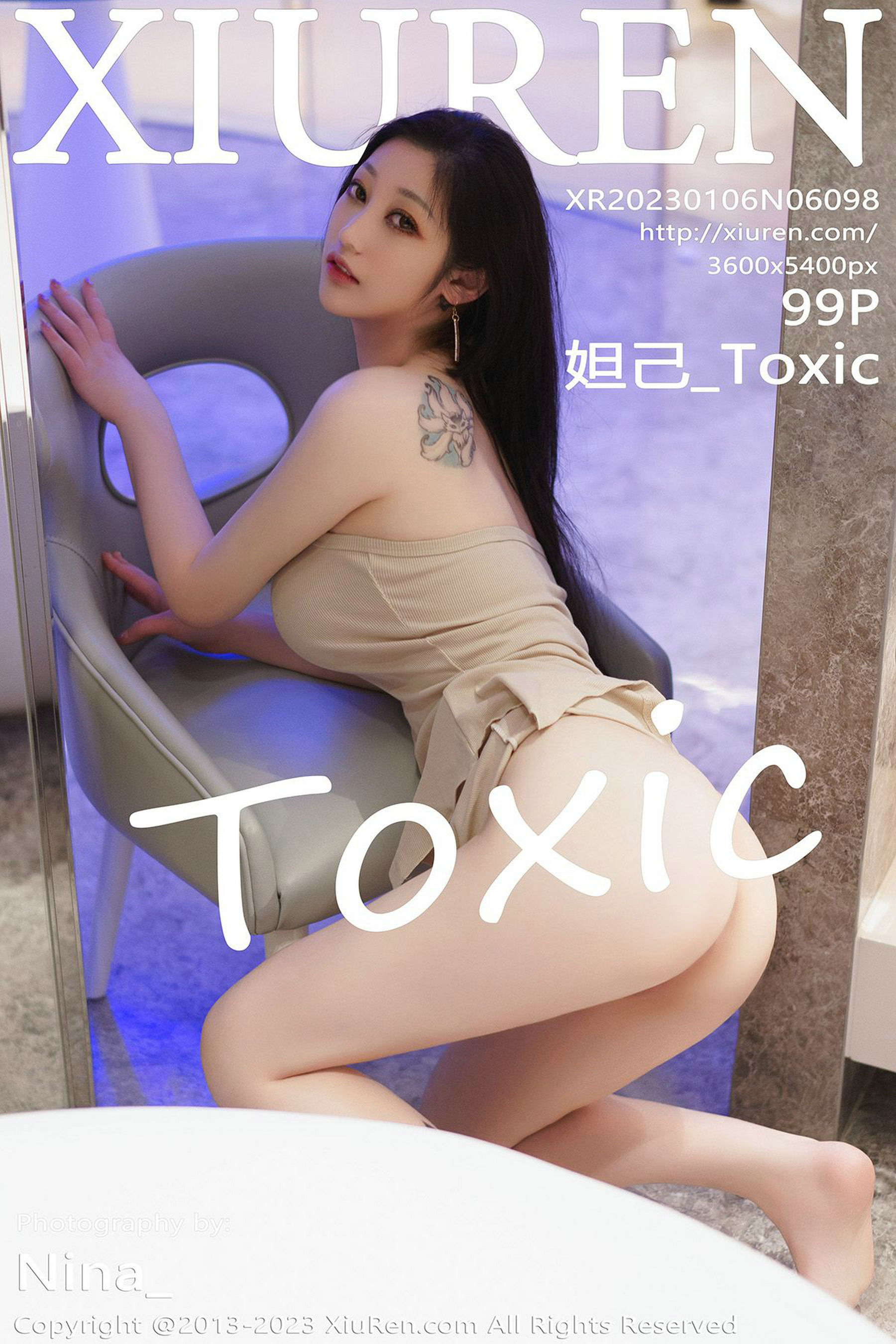 [秀人XiuRen] No.6098 妲己_Toxic/(100P)