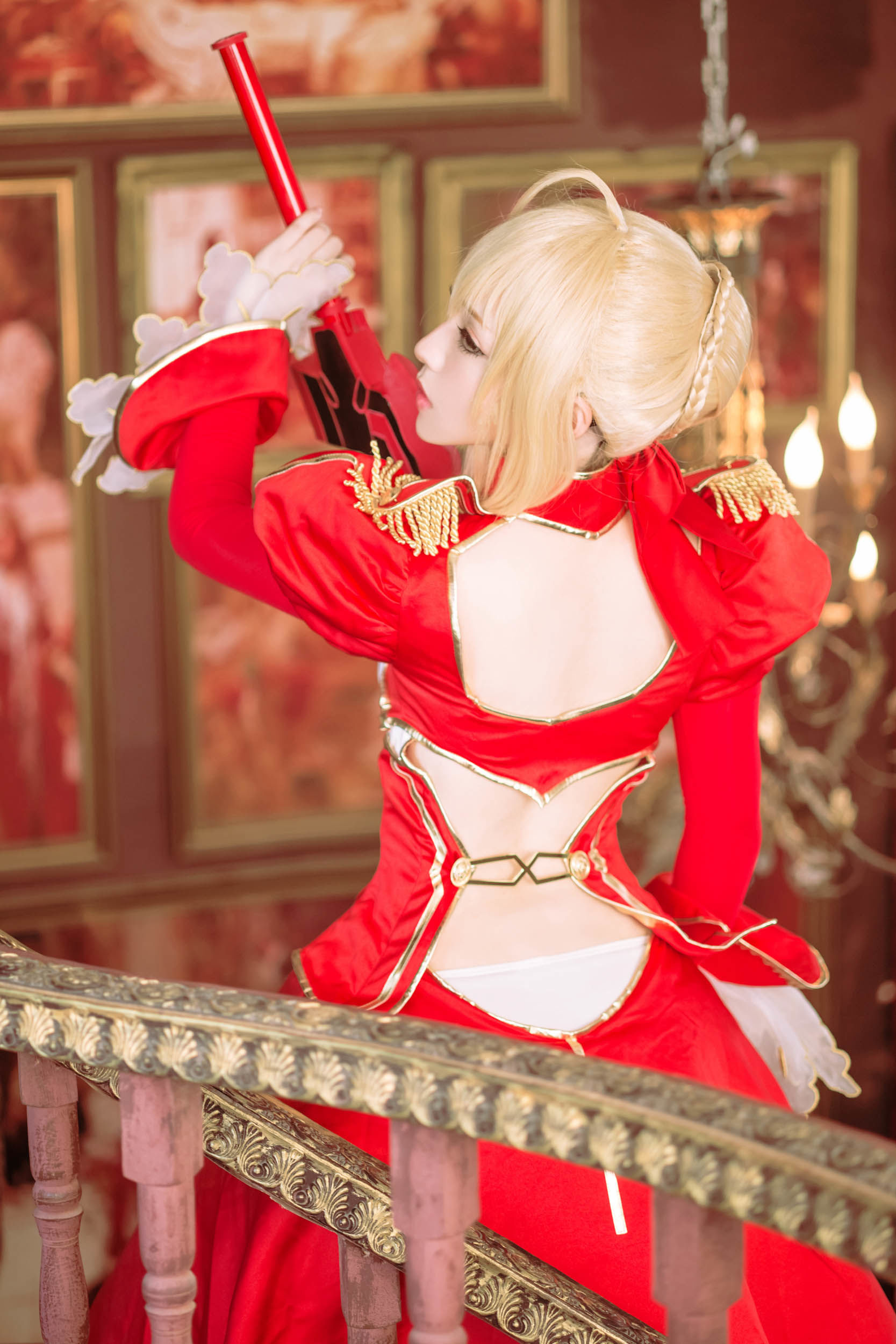 [福利COS] Cos妹子千寻 - 尼禄Nero1/(68P)