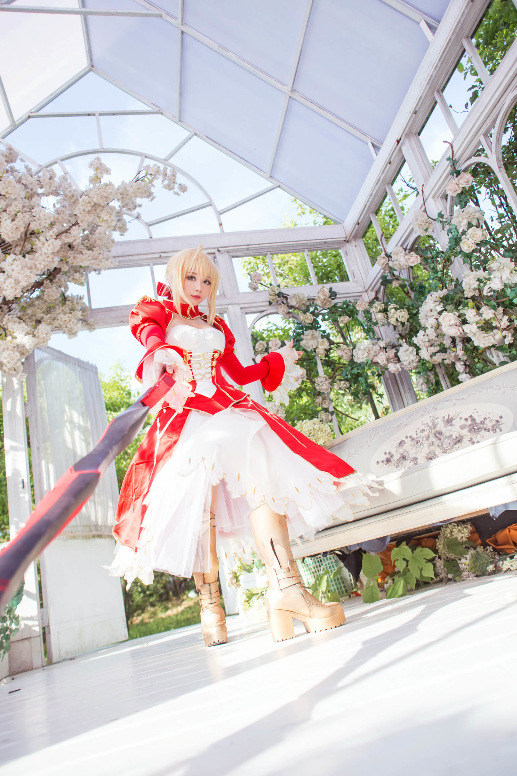 [福利COS] Cos妹子千寻 - 尼禄Nero1/(68P)