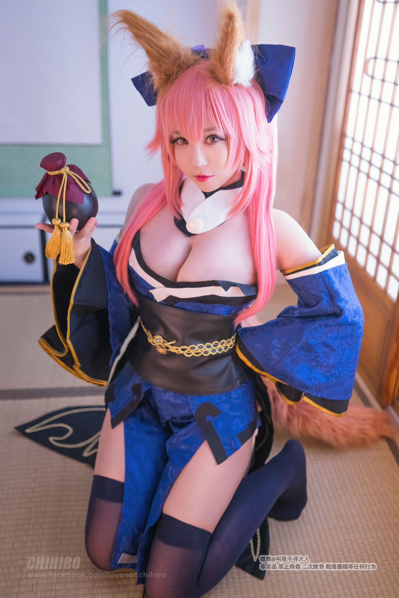 [福利COS] Cos妹子千寻 - 玉藻前Caster2/(150P)