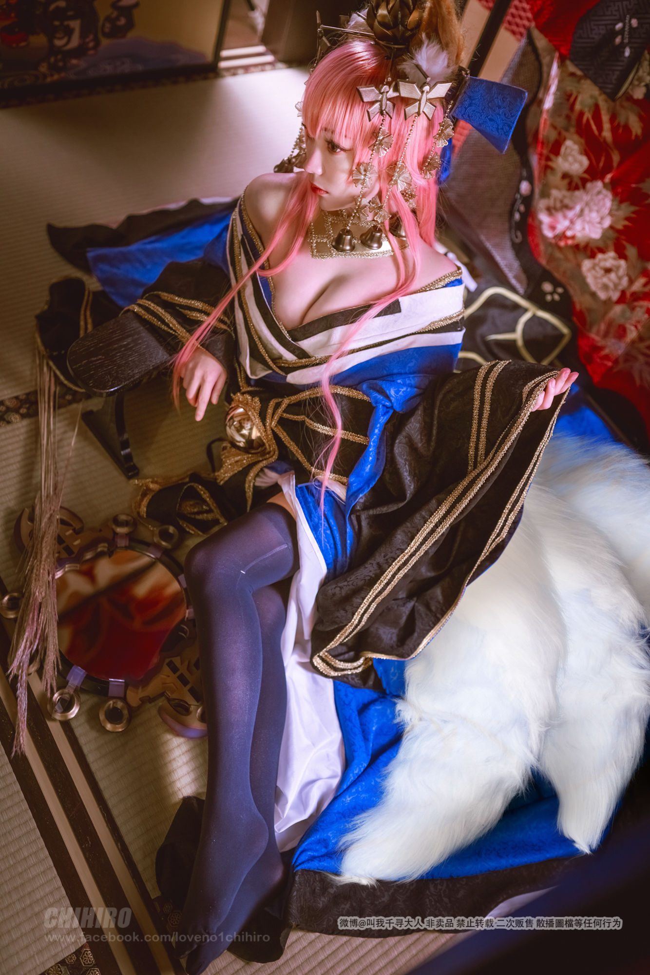 [福利COS] Cos妹子千寻 - 玉藻前Caster2/(150P)