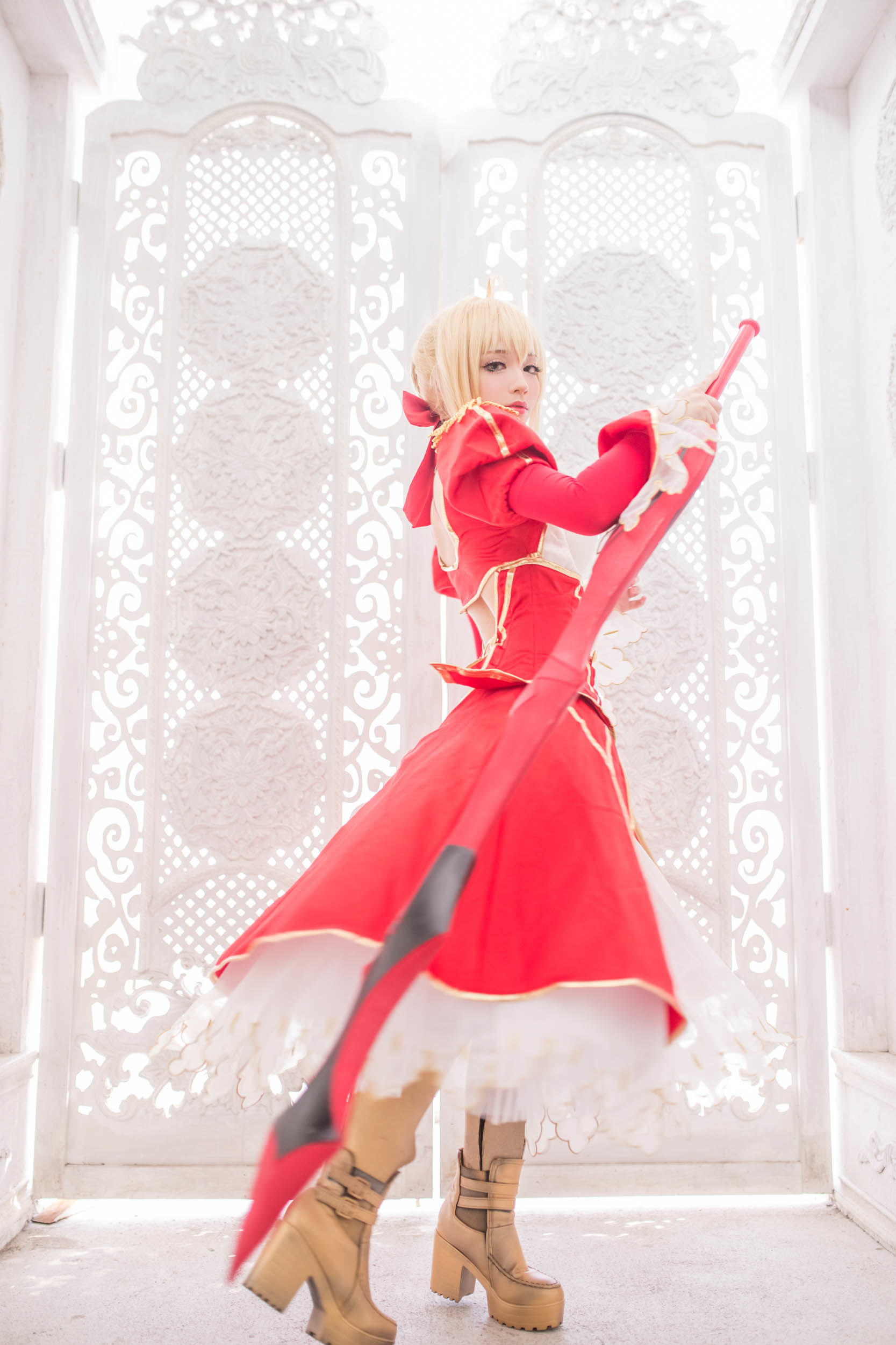 [福利COS] Cos妹子千寻 - 尼禄Nero1/(68P)