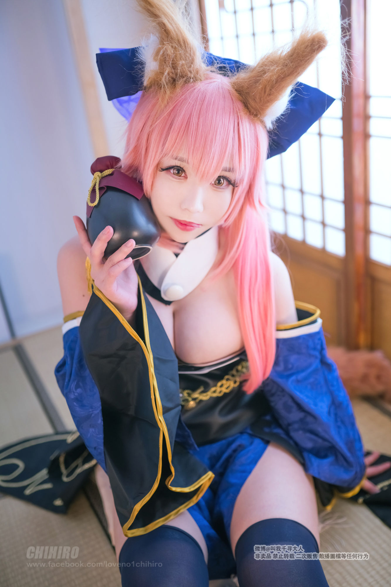 [福利COS] Cos妹子千寻 - 玉藻前Caster2/(150P)