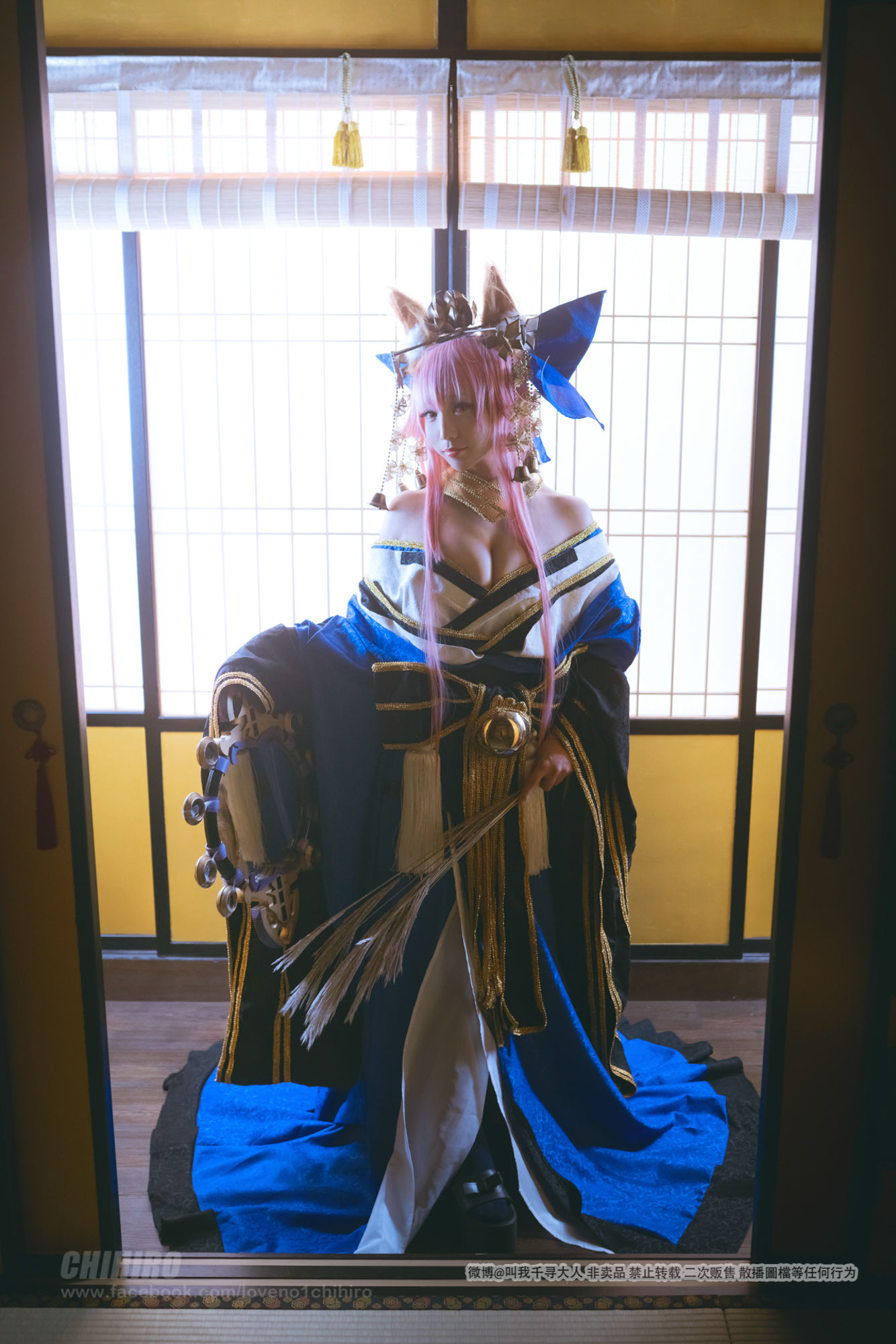 [福利COS] Cos妹子千寻 - 玉藻前Caster2/(150P)