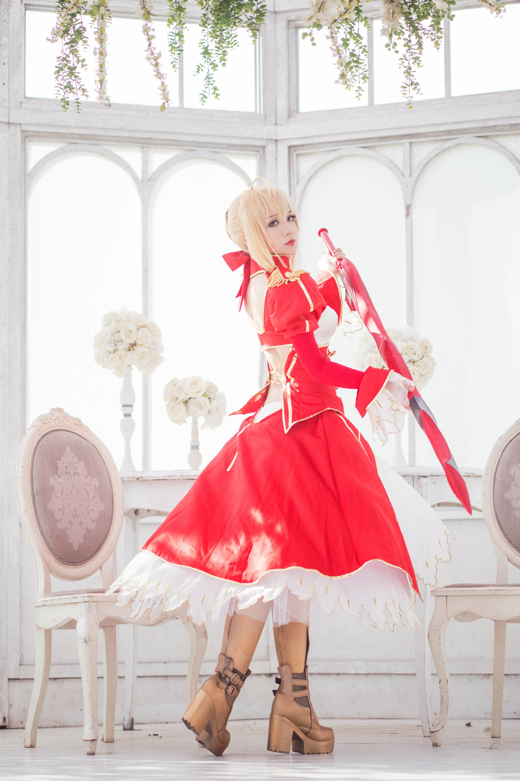 [福利COS] Cos妹子千寻 - 尼禄Nero1/(68P)