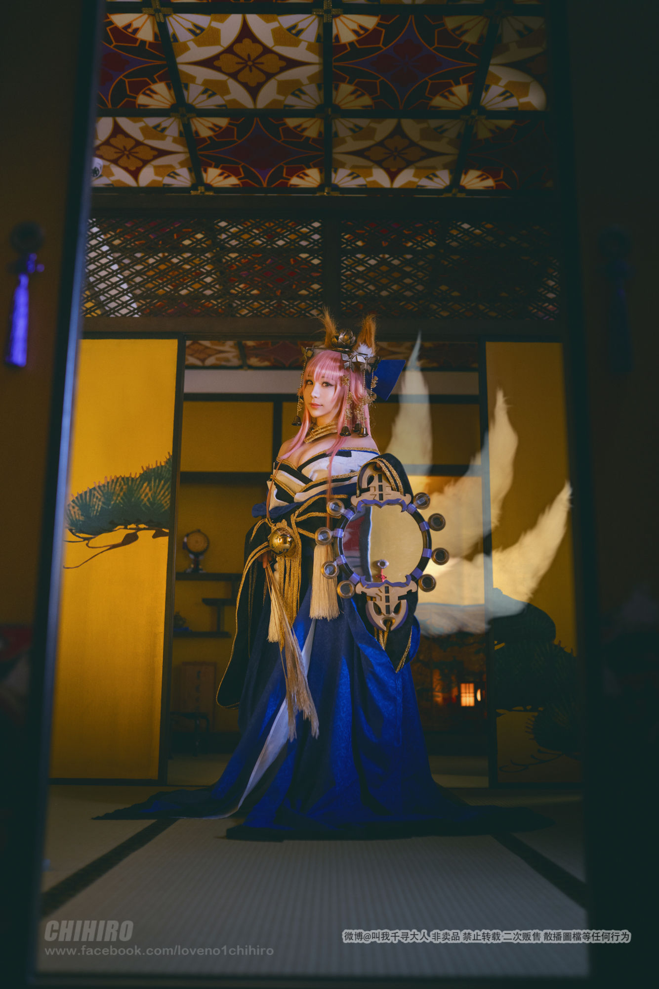 [福利COS] Cos妹子千寻 - 玉藻前Caster2/(150P)