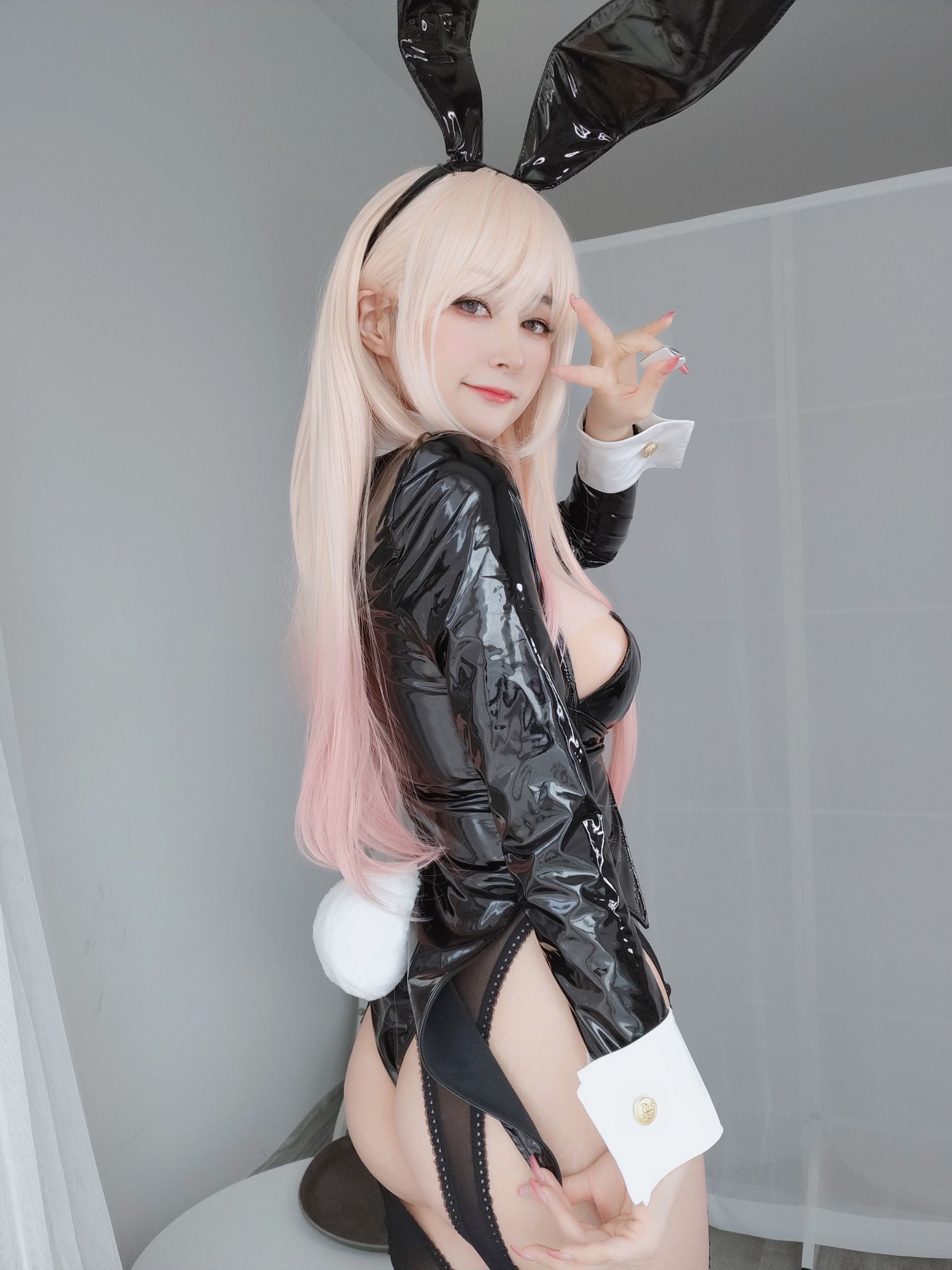 [福利COS] Coser小姐姐白银 - 喜多川海梦 兔女郎/(174P)