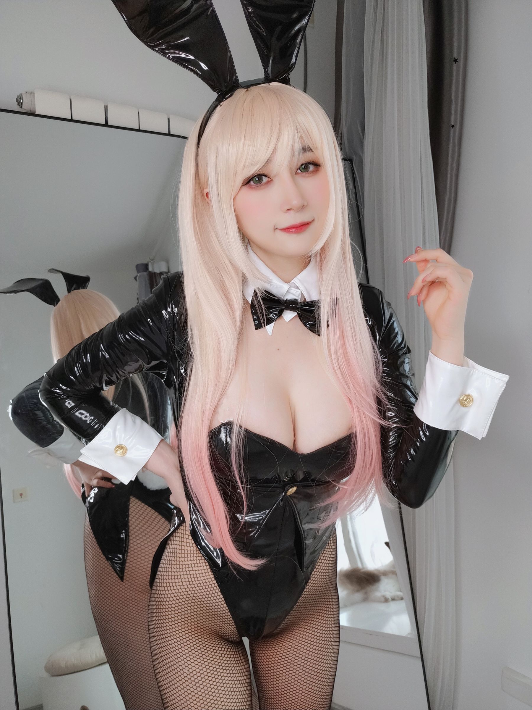 [福利COS] Coser小姐姐白银 - 喜多川海梦 兔女郎/(174P)