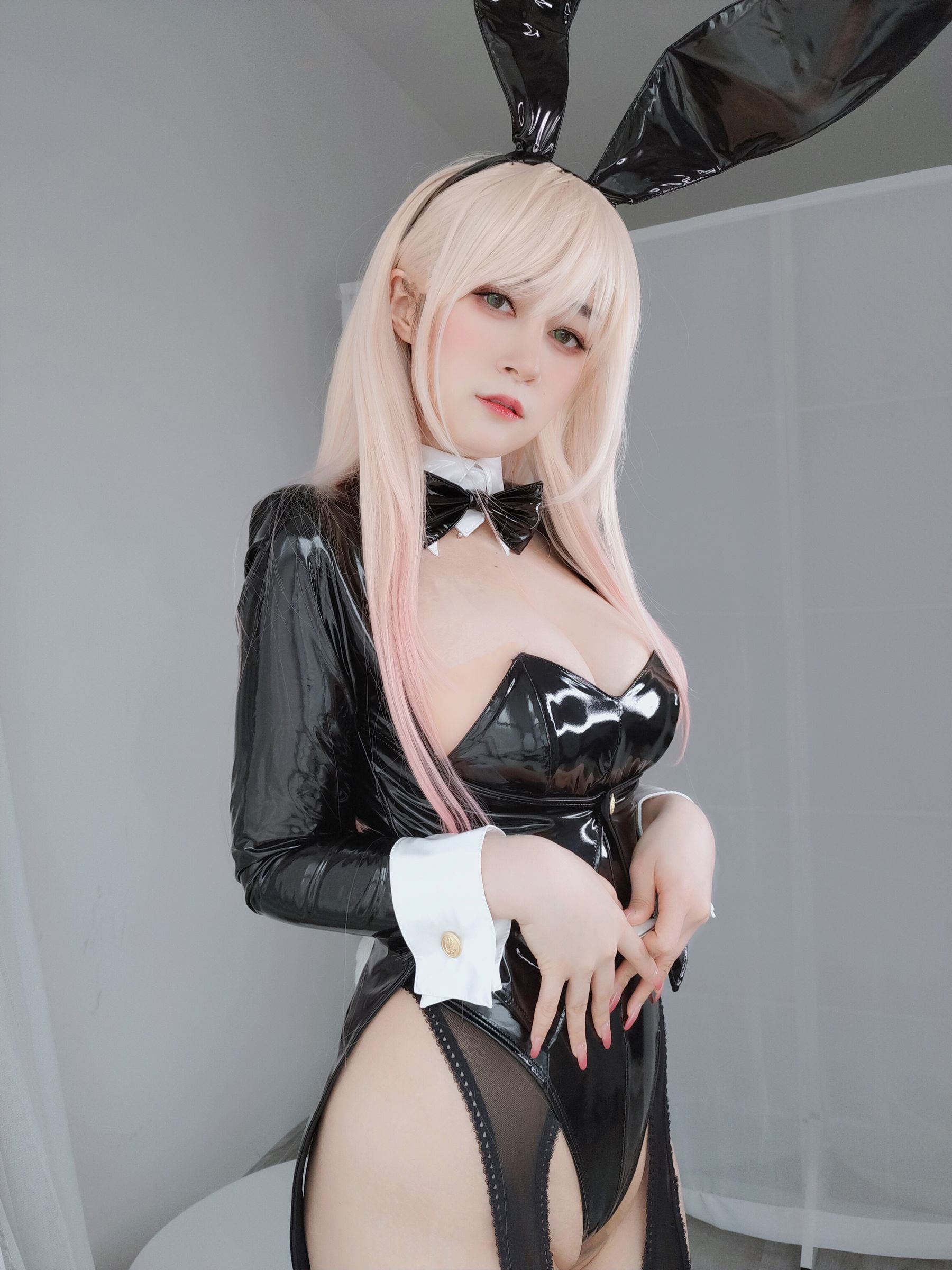 [福利COS] Coser小姐姐白银 - 喜多川海梦 兔女郎/(174P)