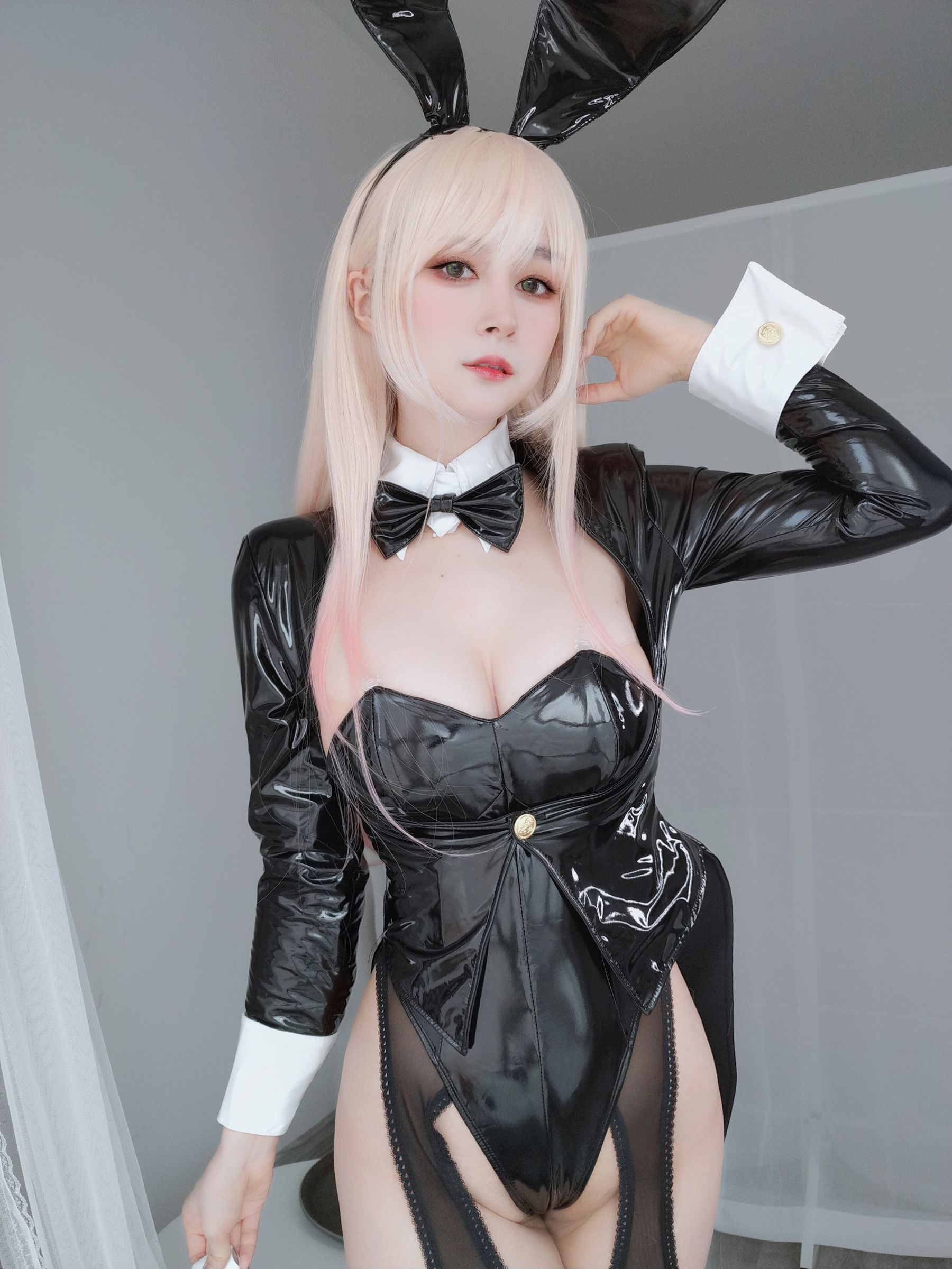 [福利COS] Coser小姐姐白银 - 喜多川海梦 兔女郎/(174P)