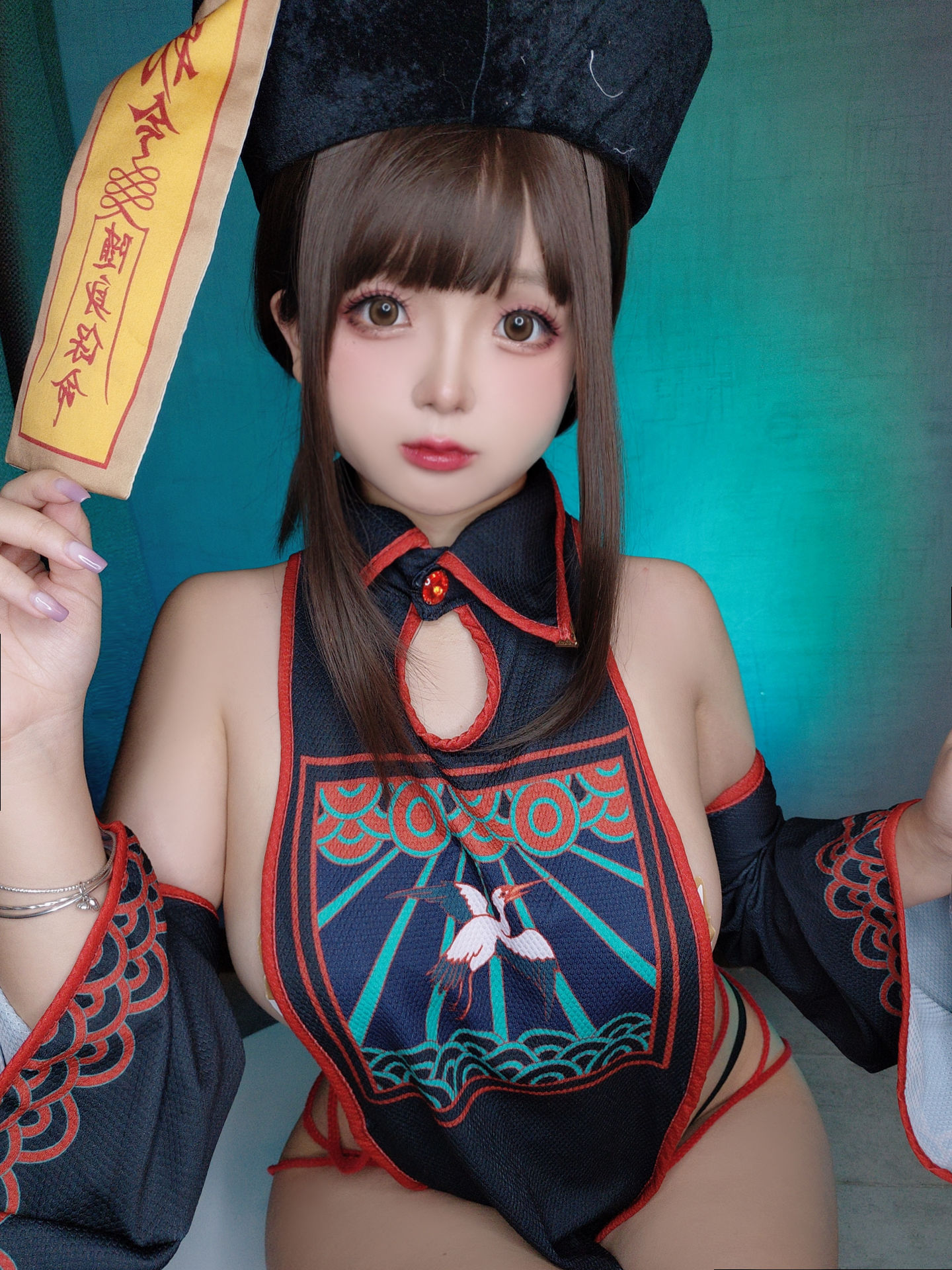 [福利COS] Cosplay日奈娇 - 万圣节 小僵尸/(40P)