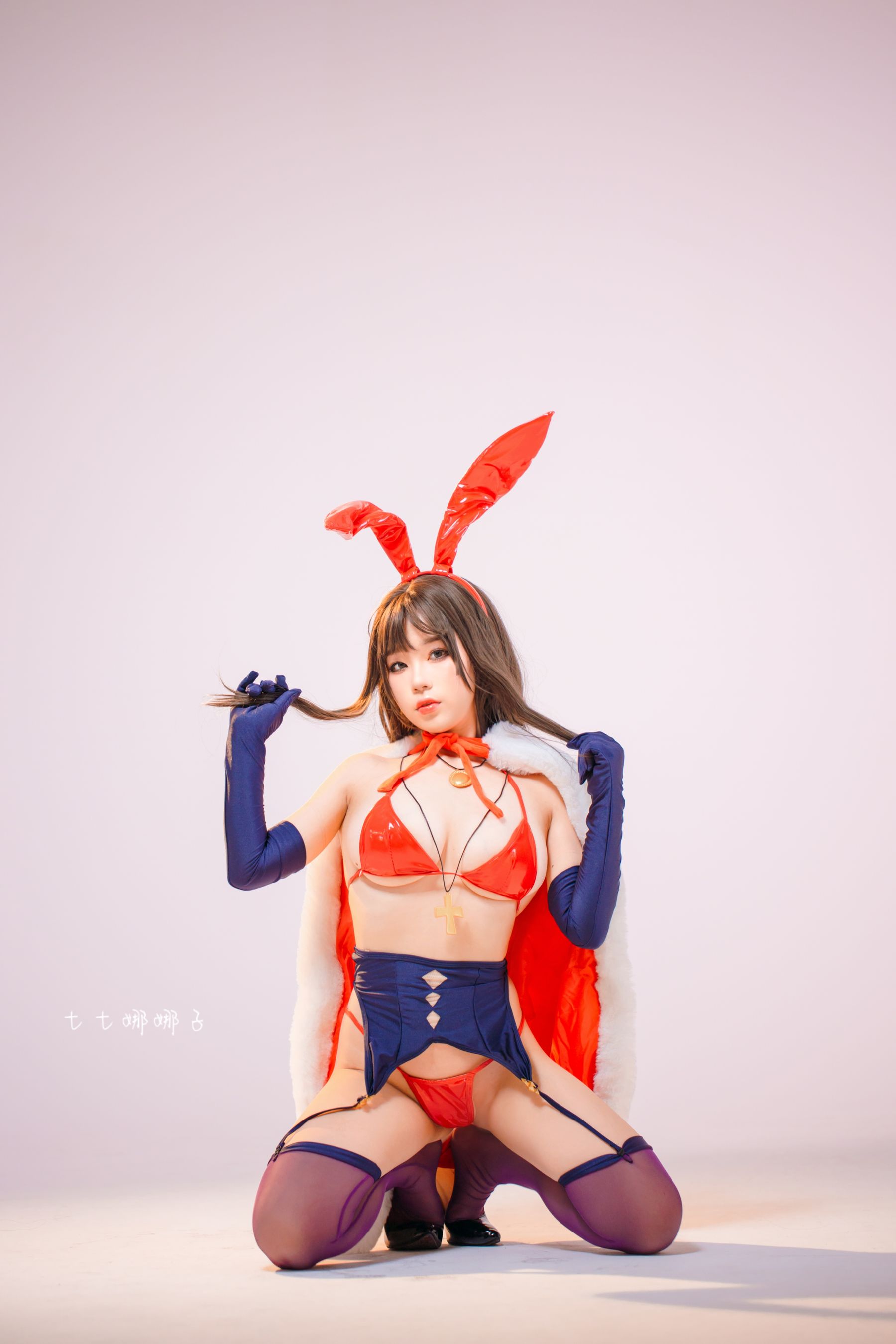 [福利COS] 七七娜娜子 - 圣诞魔太郎/(23P)