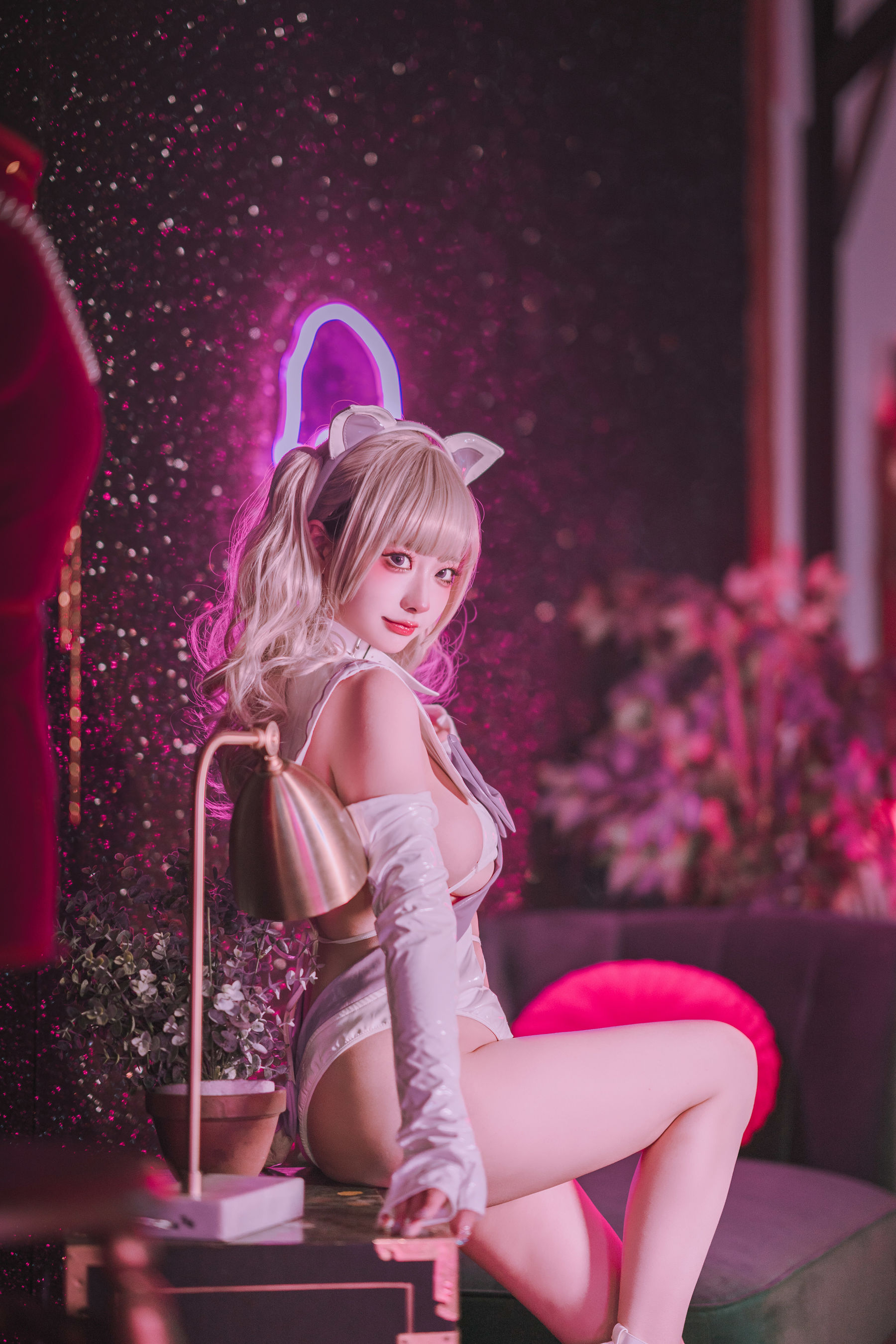 [福利COS] wendydydydy_酱油 - 魔法猫猫少女/(18P)