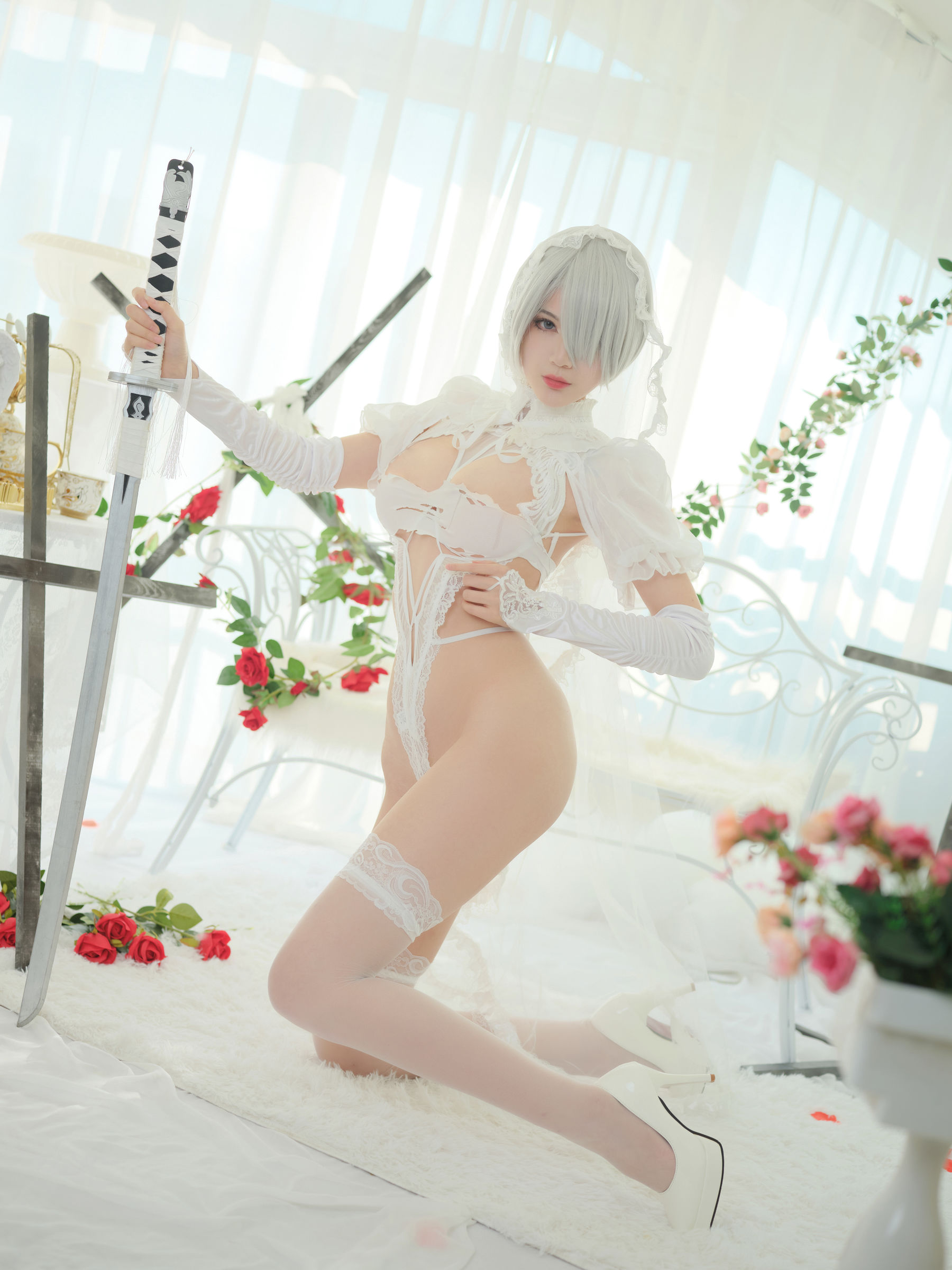 [福利COS] 一米八的大梨子 - 2B/(24P)