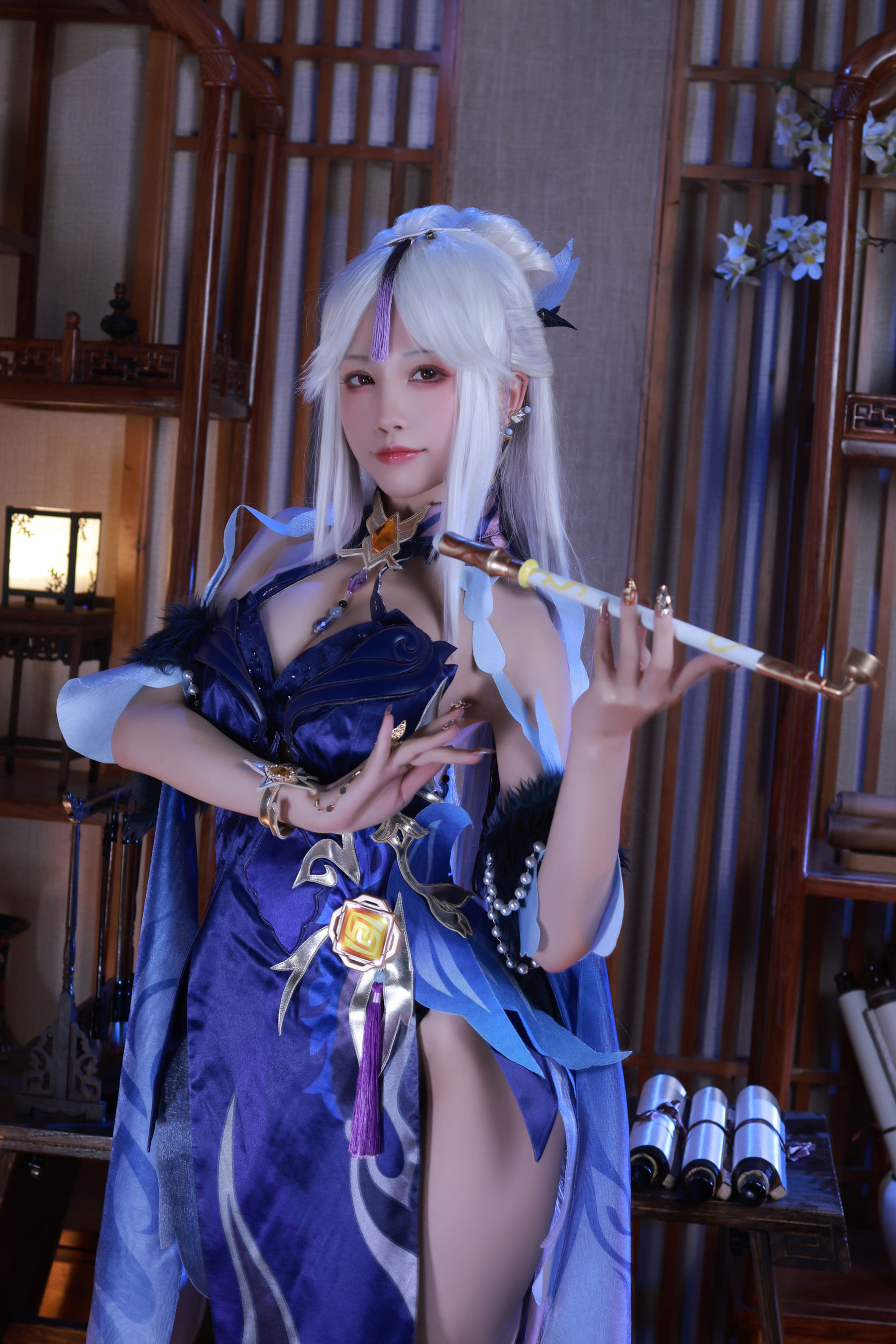 [福利COS] 动漫博主水淼aqua - 凝光/(15P)