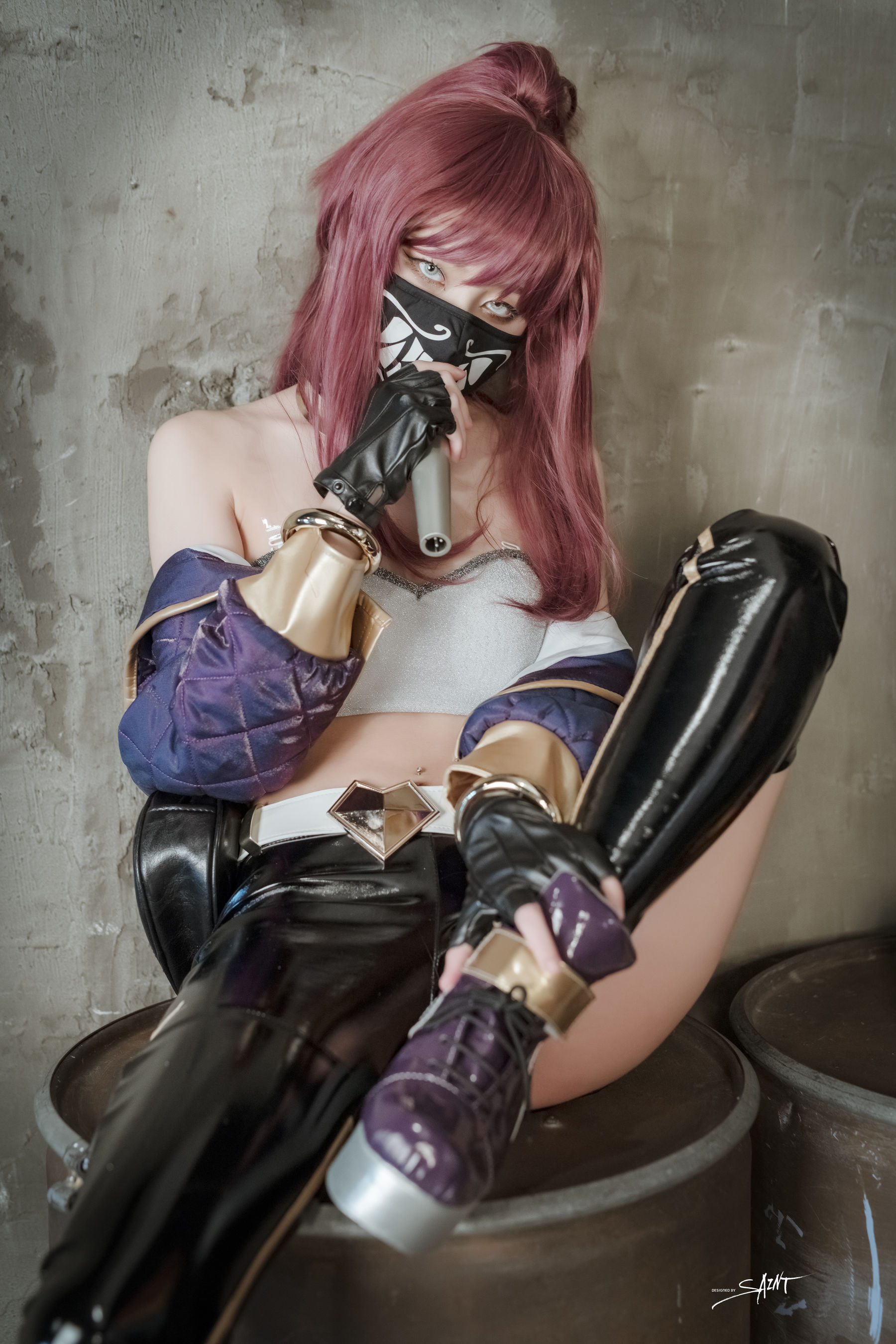 [saintphotolife]  Yuna - Yuna's Cos Vol.04 KDA Akali & Nier Automata/(65P)