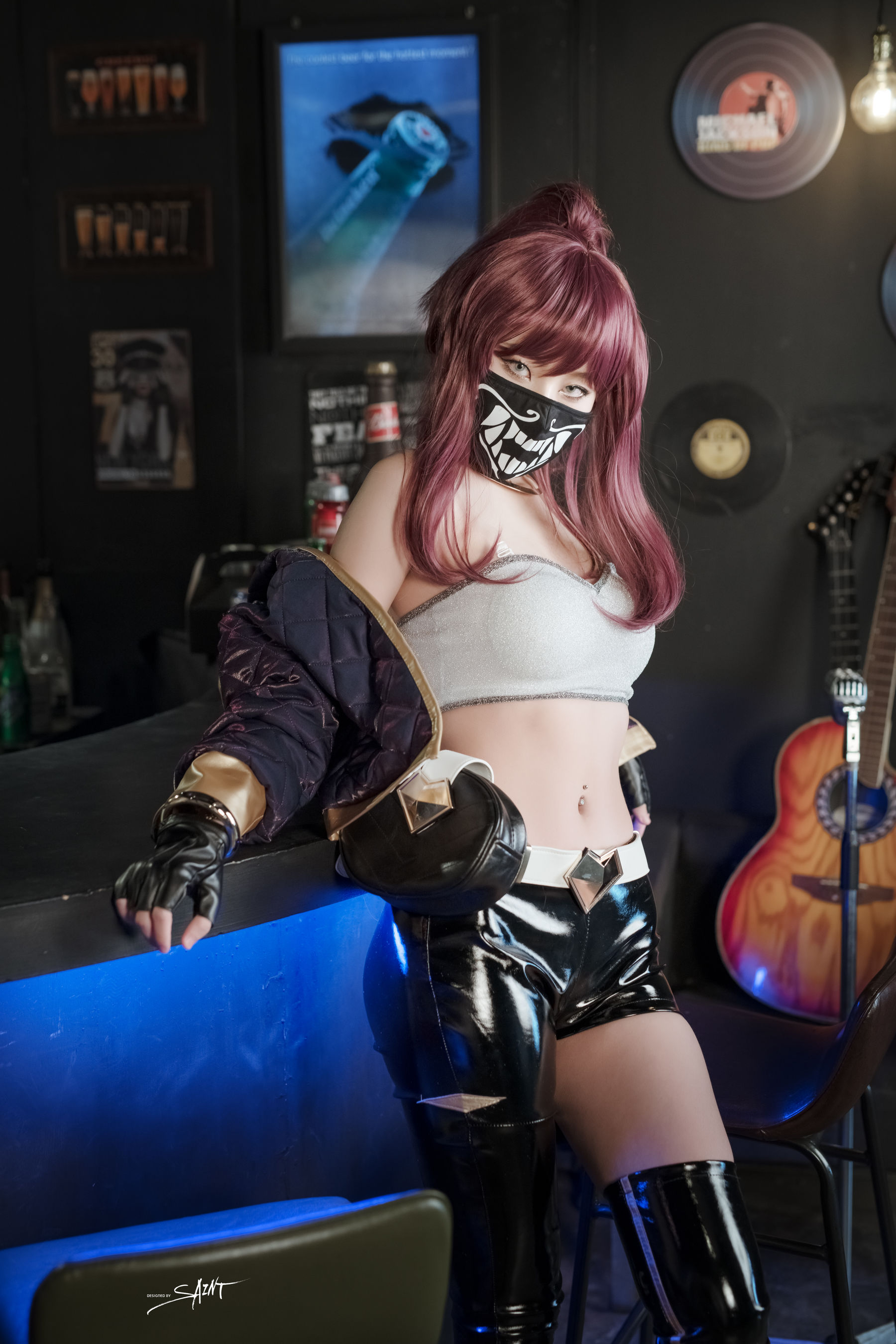 [saintphotolife]  Yuna - Yuna's Cos Vol.04 KDA Akali & Nier Automata/(65P)