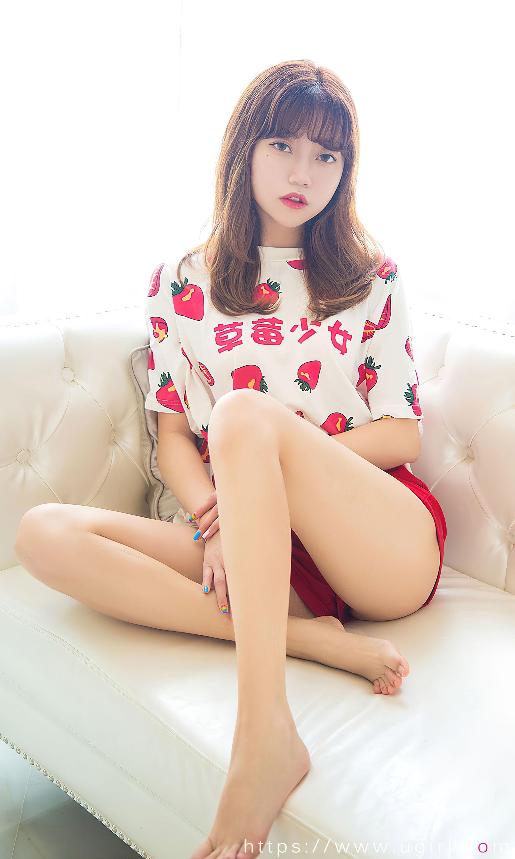 [Ugirls]爱尤物 No.2495 甜心 草莓少女/(34P)