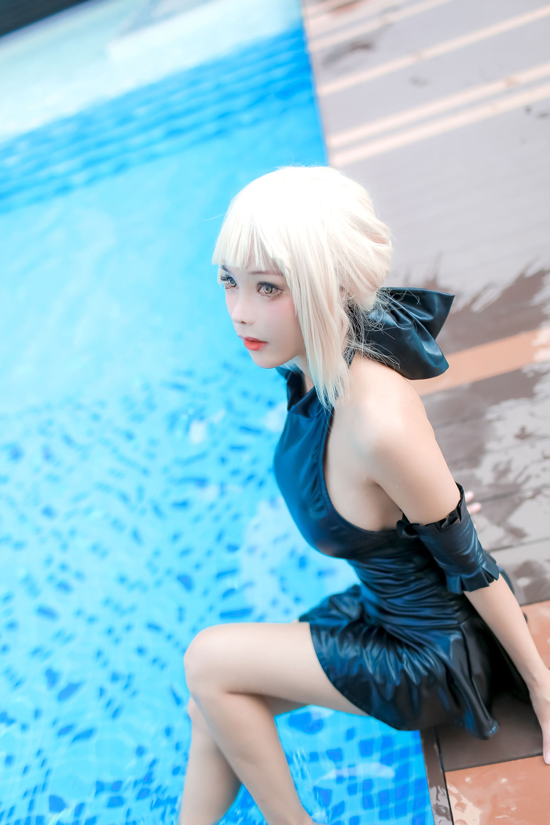 Kitkat Cosplay - 2023.02.21   Saber Alter Swimsuit/(28P)