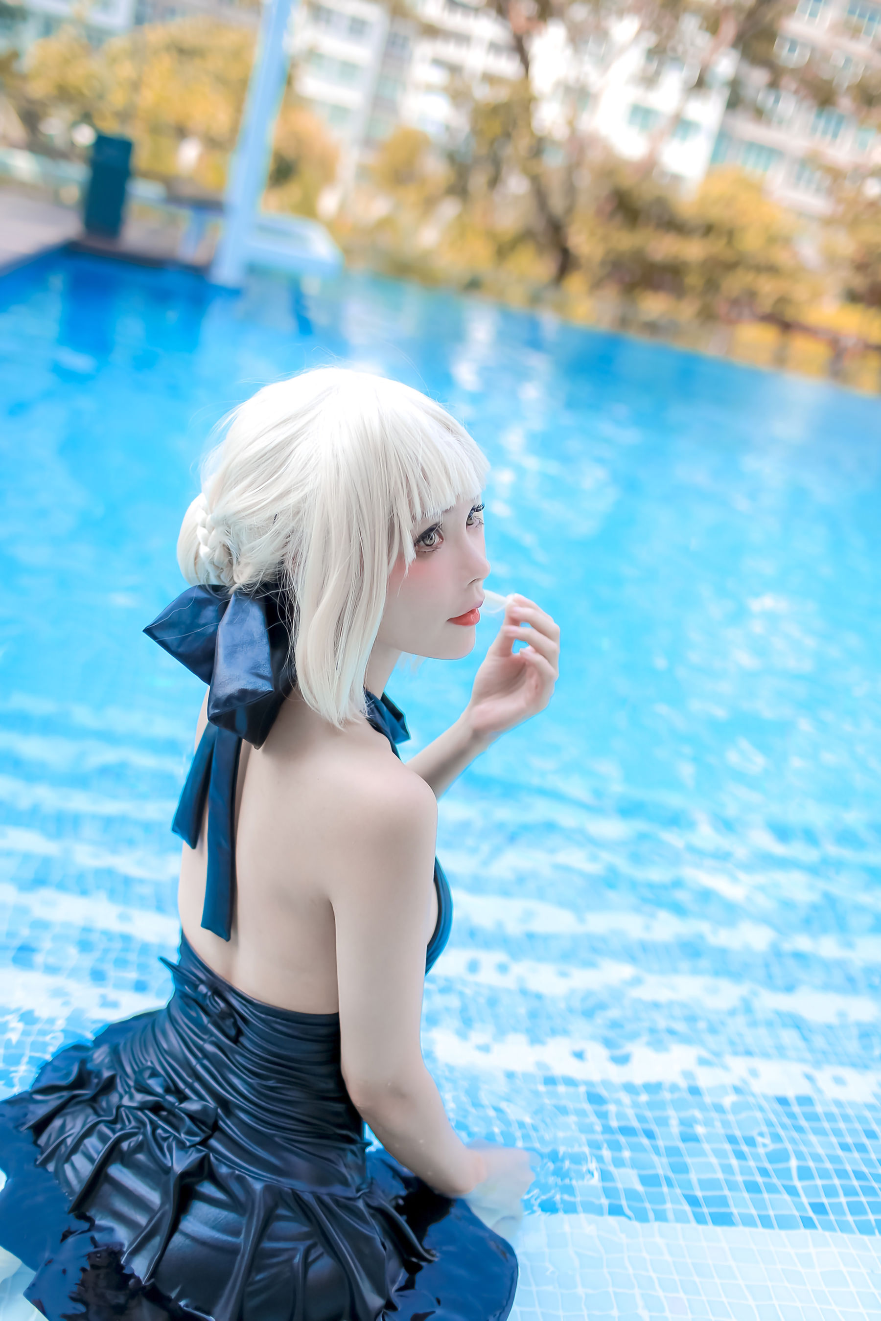 Kitkat Cosplay - 2023.02.21   Saber Alter Swimsuit/(28P)