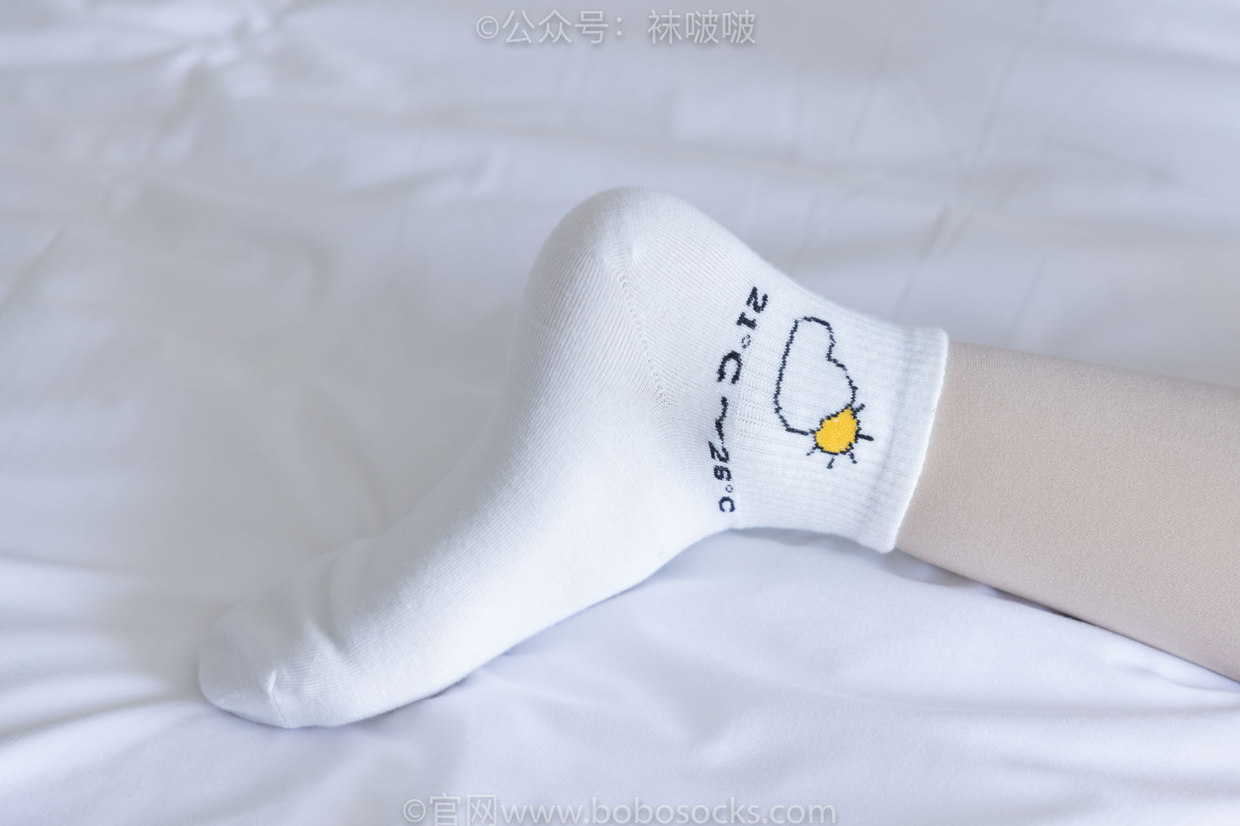 BoBoSocks袜啵啵 No.031 小奶熊-AJ板鞋、白棉袜、厚肉丝/(148P)