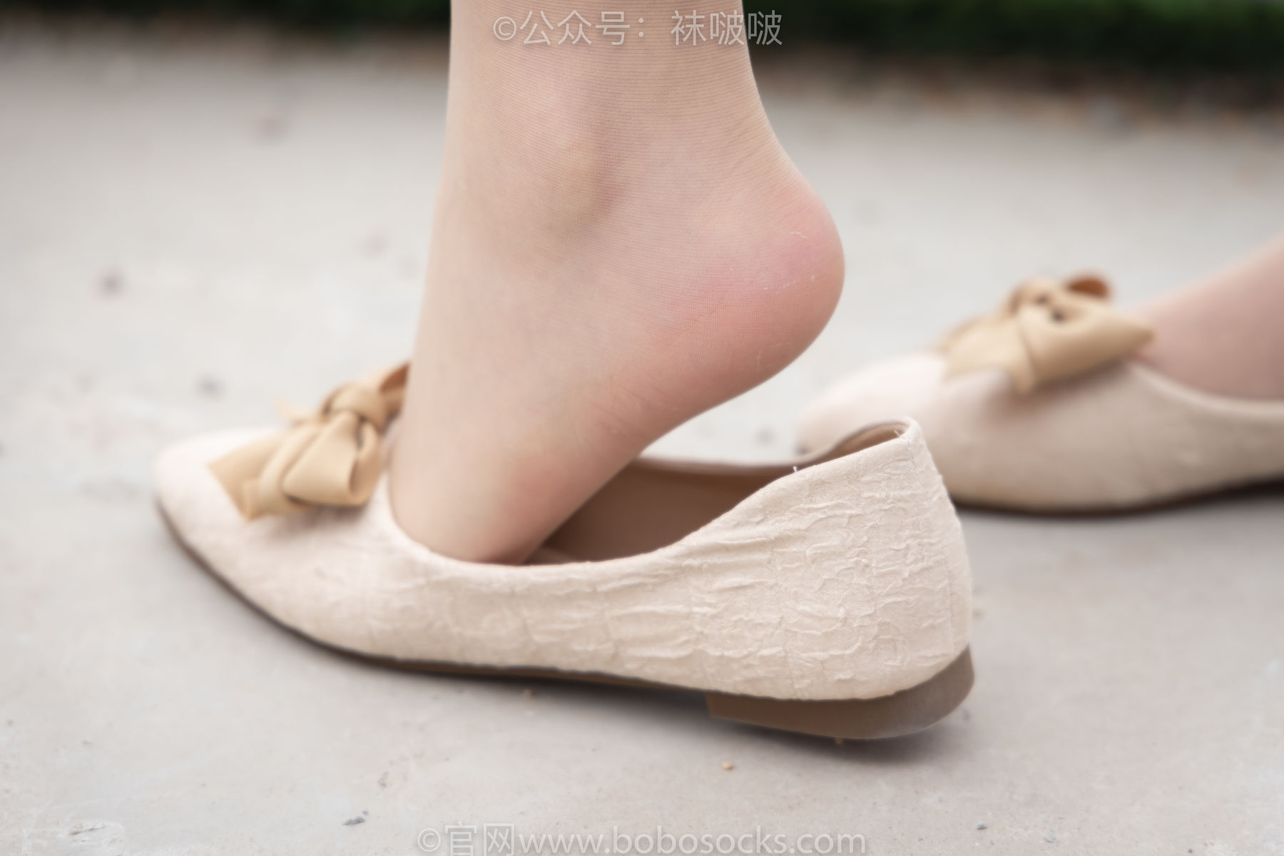 BoBoSocks袜啵啵 No.048 小甜豆-平底鞋、肉丝/(146P)